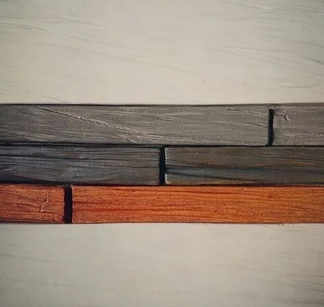 Ripples Field Tile in Snowshoe Hare, Cobblestone, Ironwood, &amp; Ember