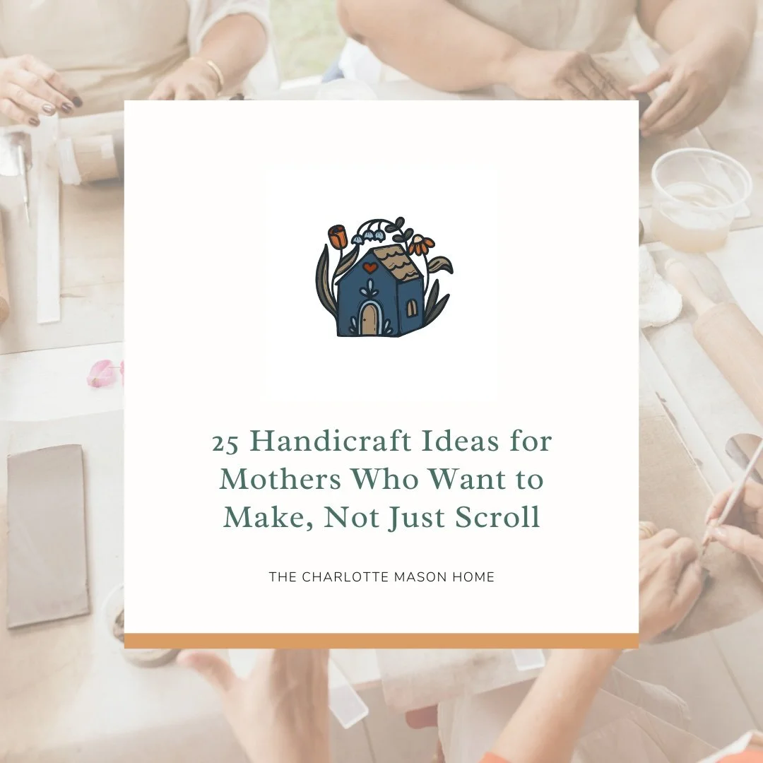 25 Handicraft Ideas for Mothers Who Want to Make, Not Just Scroll
