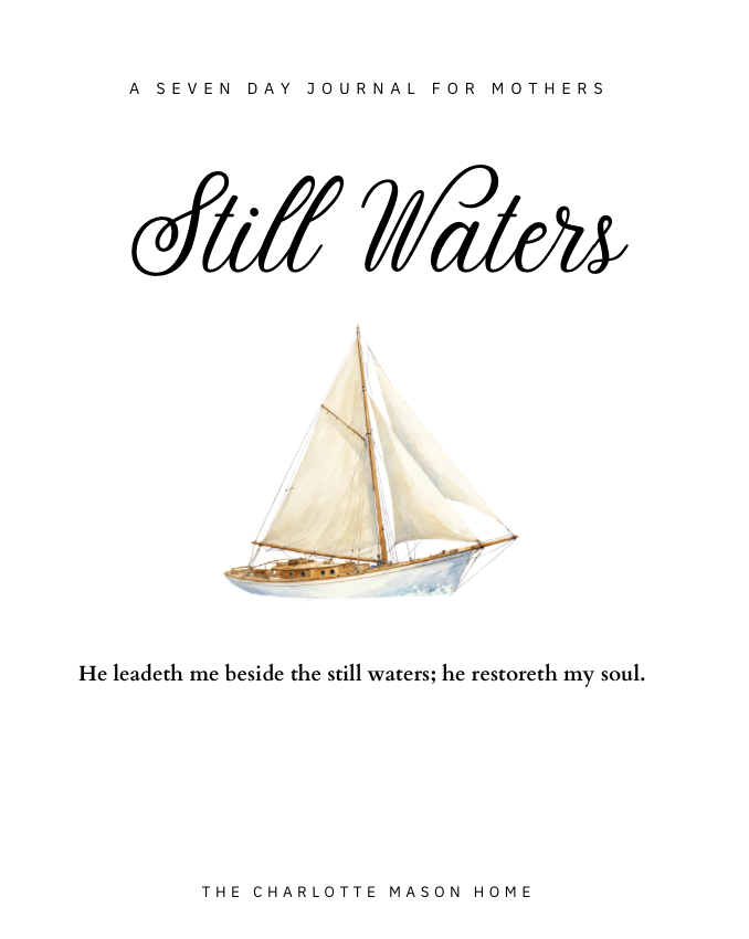 Still Waters: A seven day journal and email challenge for mothers