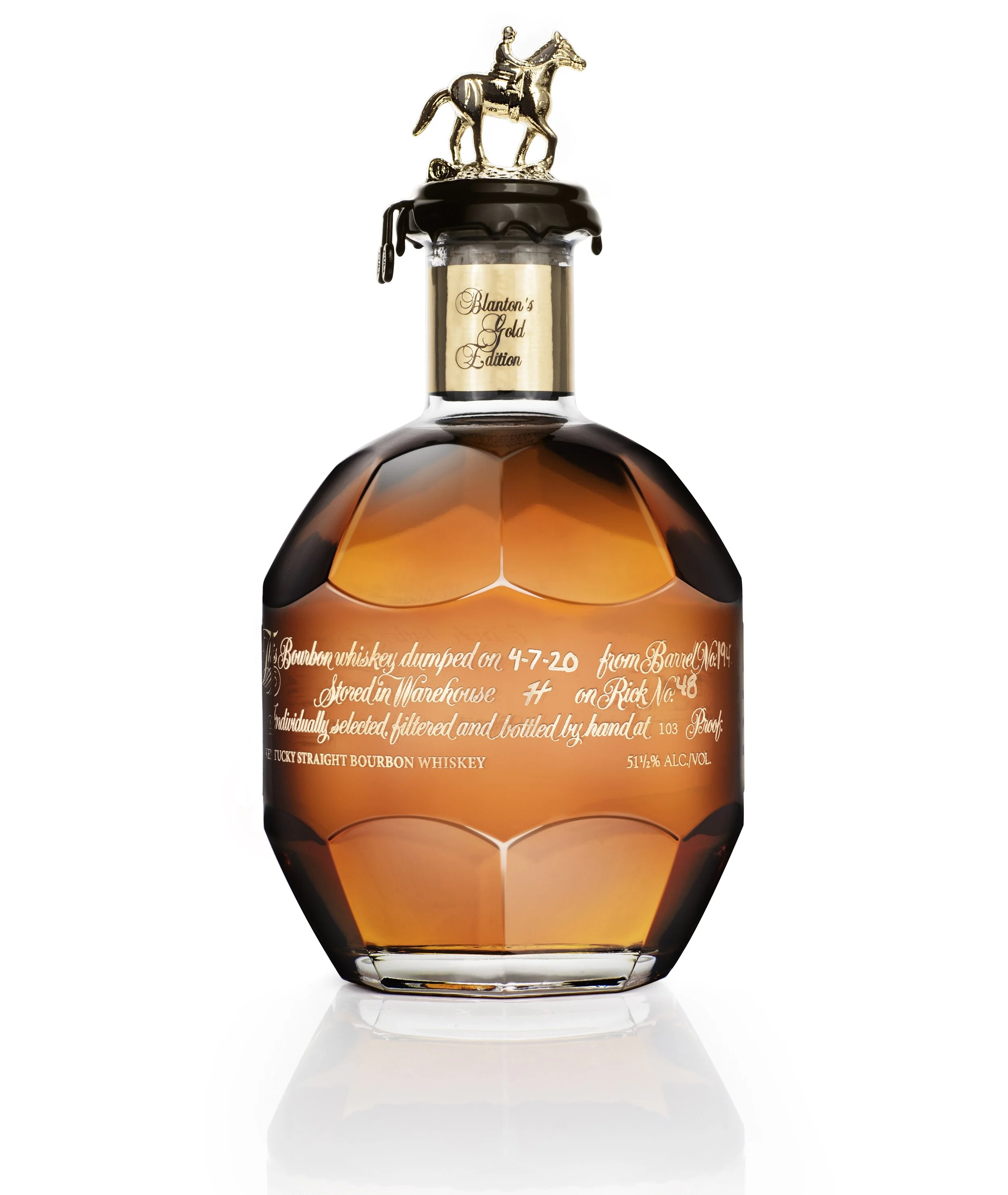 Blanton's Gold Edition bourbon set to invade U.S. this summer