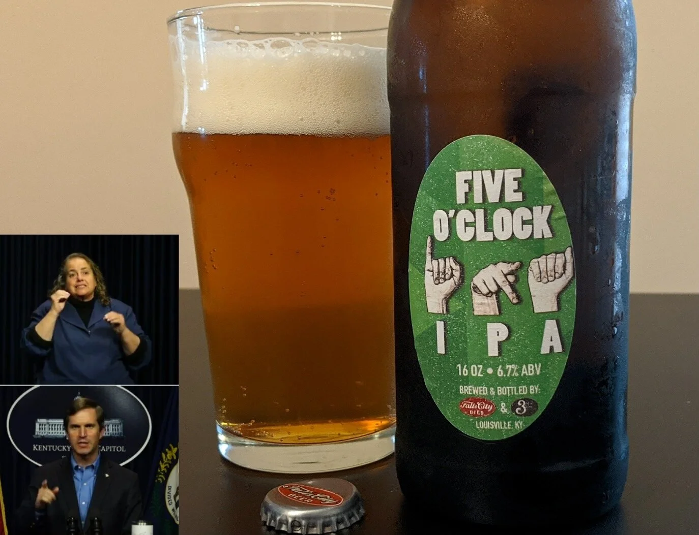 Falls City, 3rd Turn to release 'Beers with Beshear' 5 O'Clock IPA