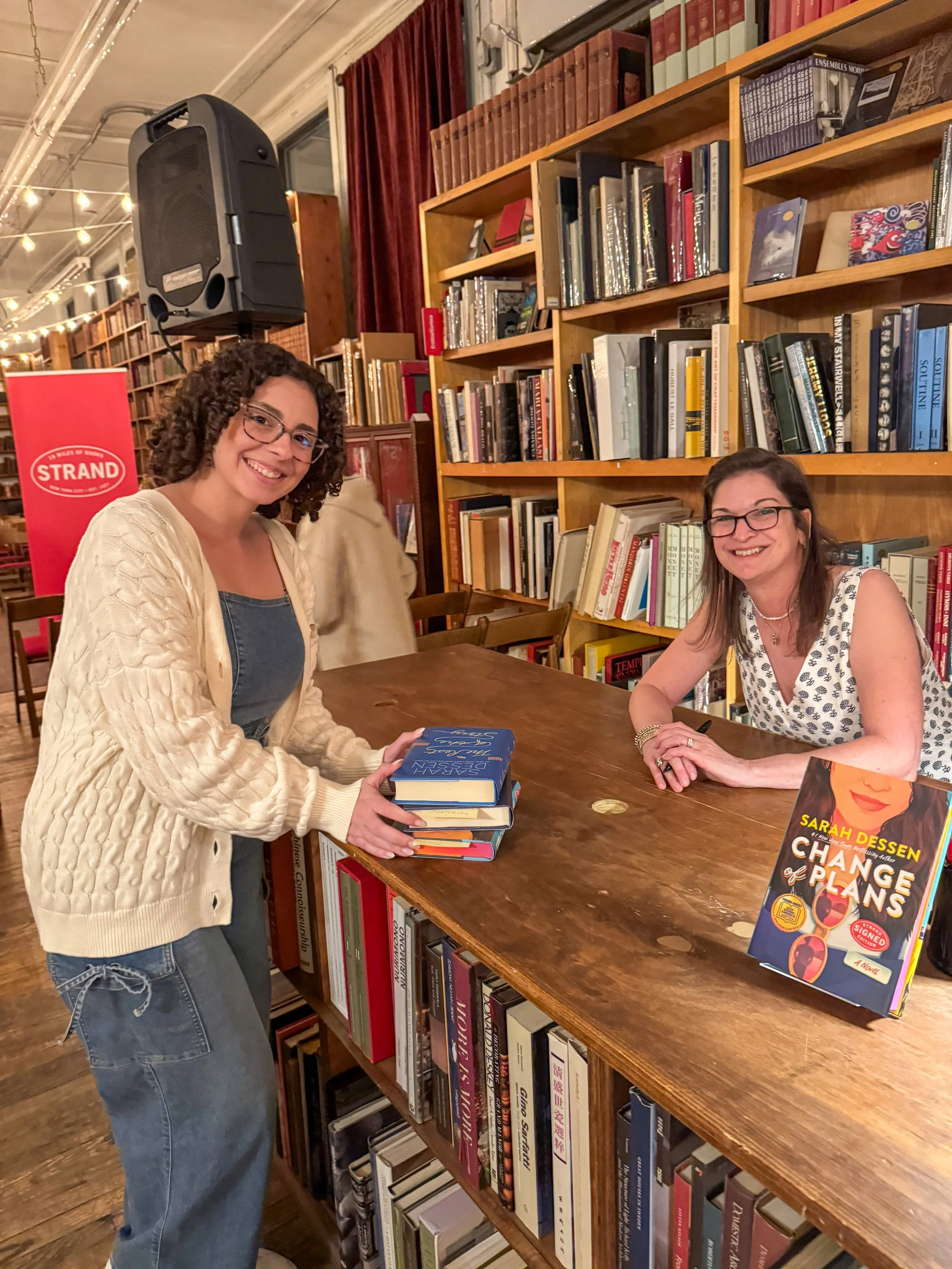 Sarah Dessen at The Strand: Nostalgia, Writing, &amp; “Change of Plans”