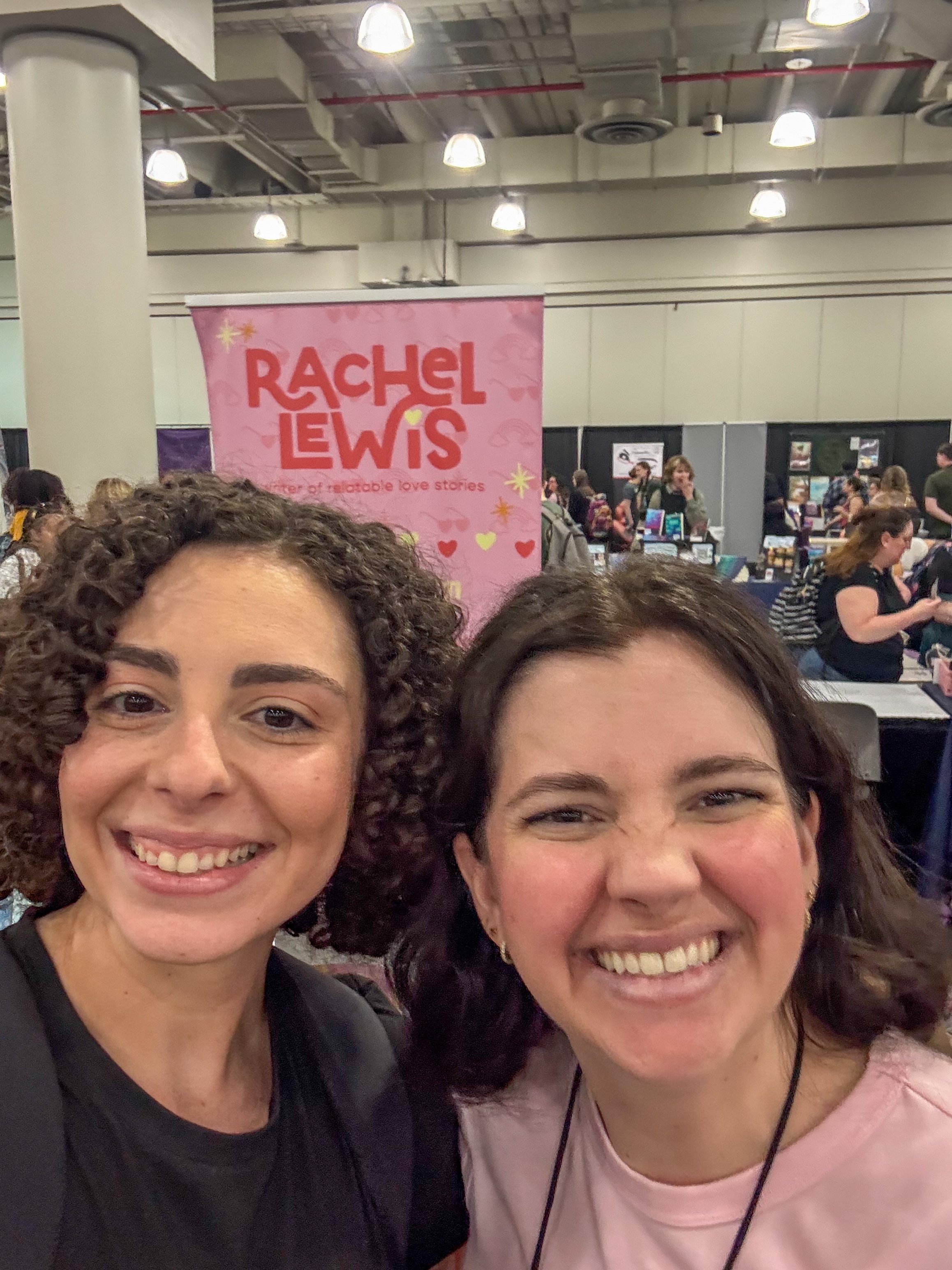Samantha with Rachel Lewis