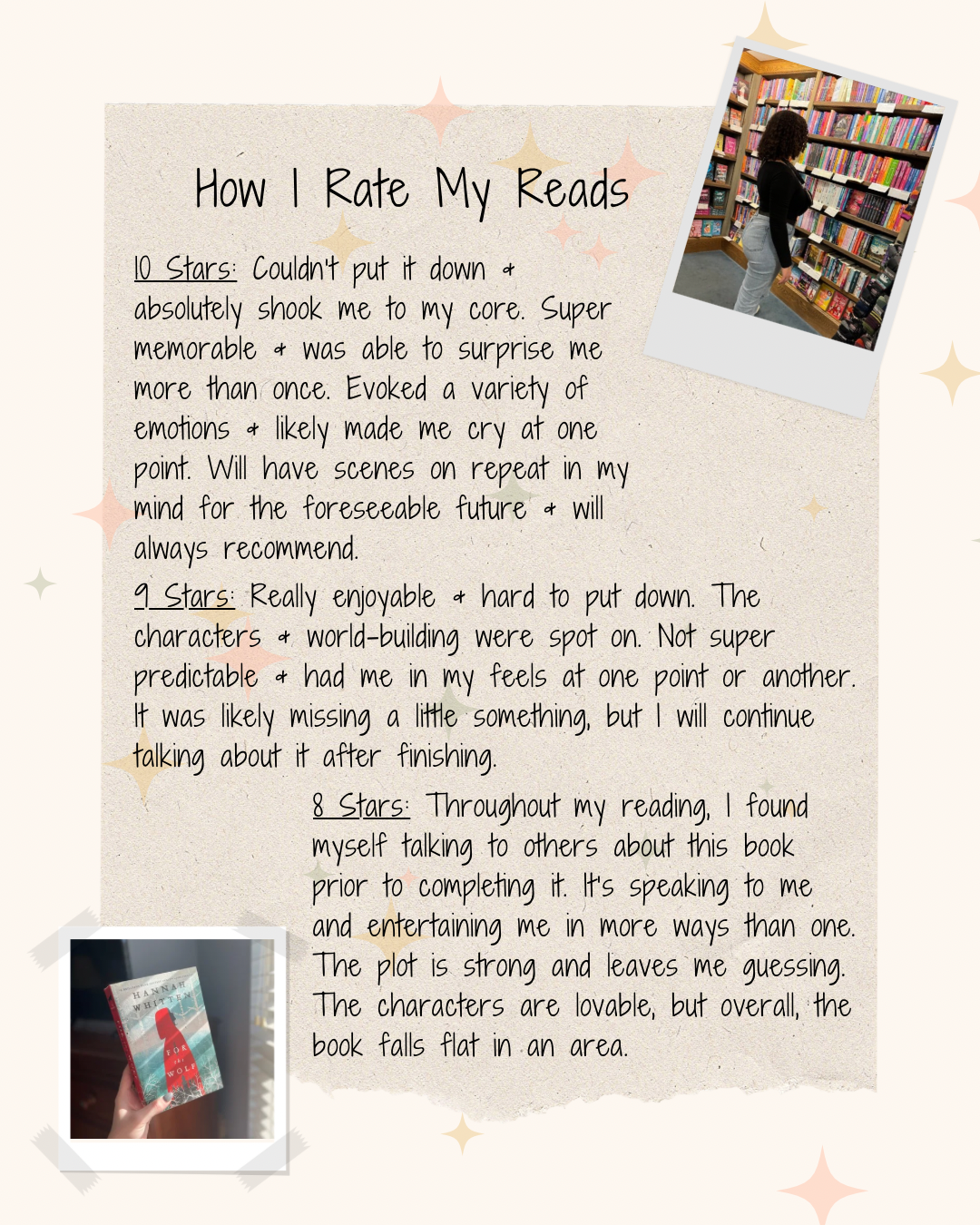How I Rate My Reads - New Rating System
