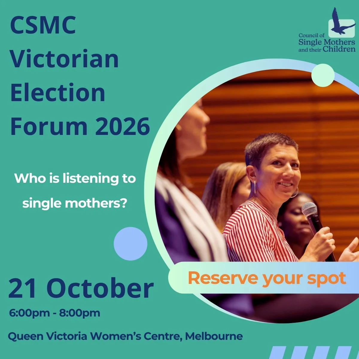 Council of Single Mothers Election Forum