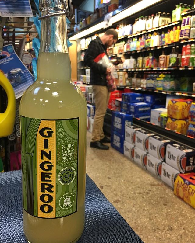 Last evenings parades have you moving a little slow today?? Gingeroo is the perfect way to kick off your festive weekend!  #neworleans #ginger #rum #cocktail #allnatural #parade #mardigras