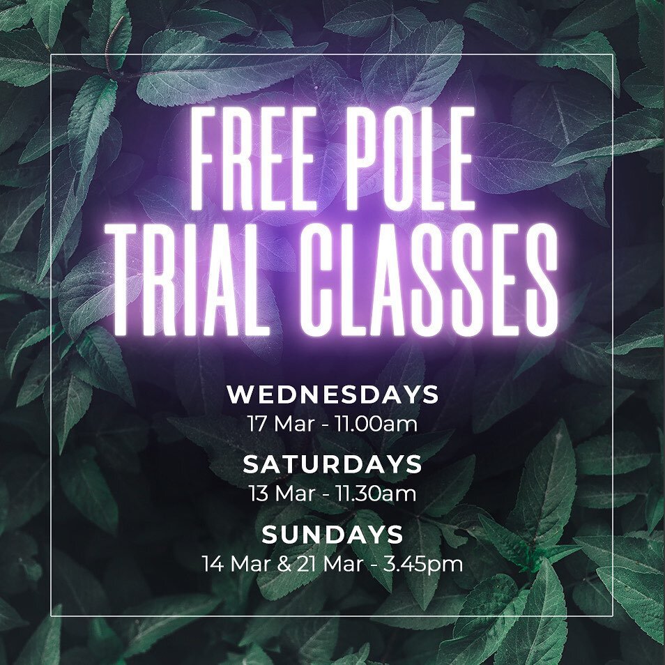 🎉 𝙁𝙍𝙀𝙀 𝘽𝙀𝙂𝙄𝙉𝙉𝙀𝙍𝙎 𝙏𝙍𝙄𝘼𝙇 𝘾𝙇𝘼𝙎𝙎𝙀𝙎 start THIS WEEK 🎉

That's right!  YOU can try a FREE Beginners Trial Class with your friends starting this weekend💓

𝘉𝘰𝘰𝘬𝘪𝘯𝘨𝘴 𝘢𝘳𝘦 𝘌𝘚𝘚𝘌𝘕𝘛𝘐𝘈𝘓!

Book ASAP because previous ro