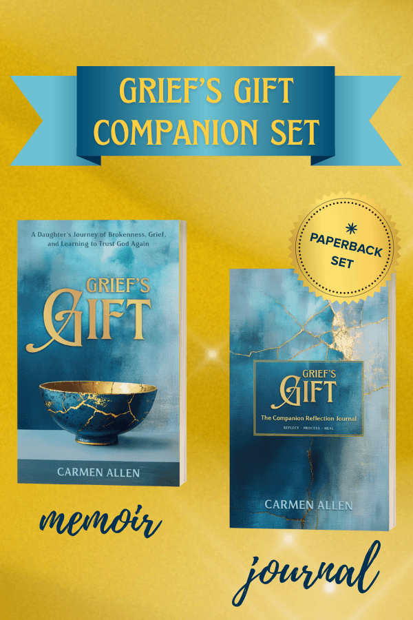 Grief's Gift Companion Set: Memoir & Paperback Journal