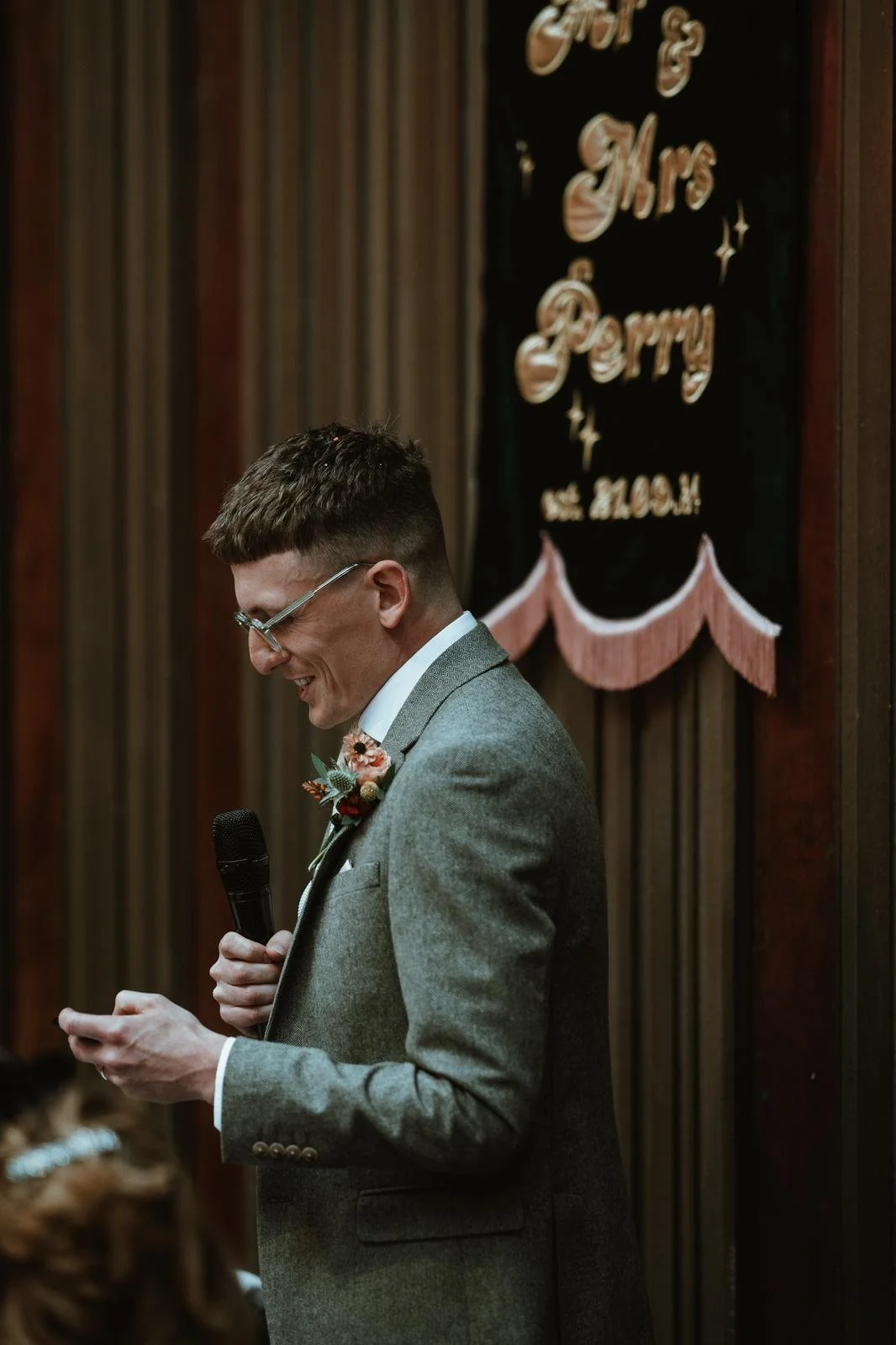 Custom Text Wedding Banner