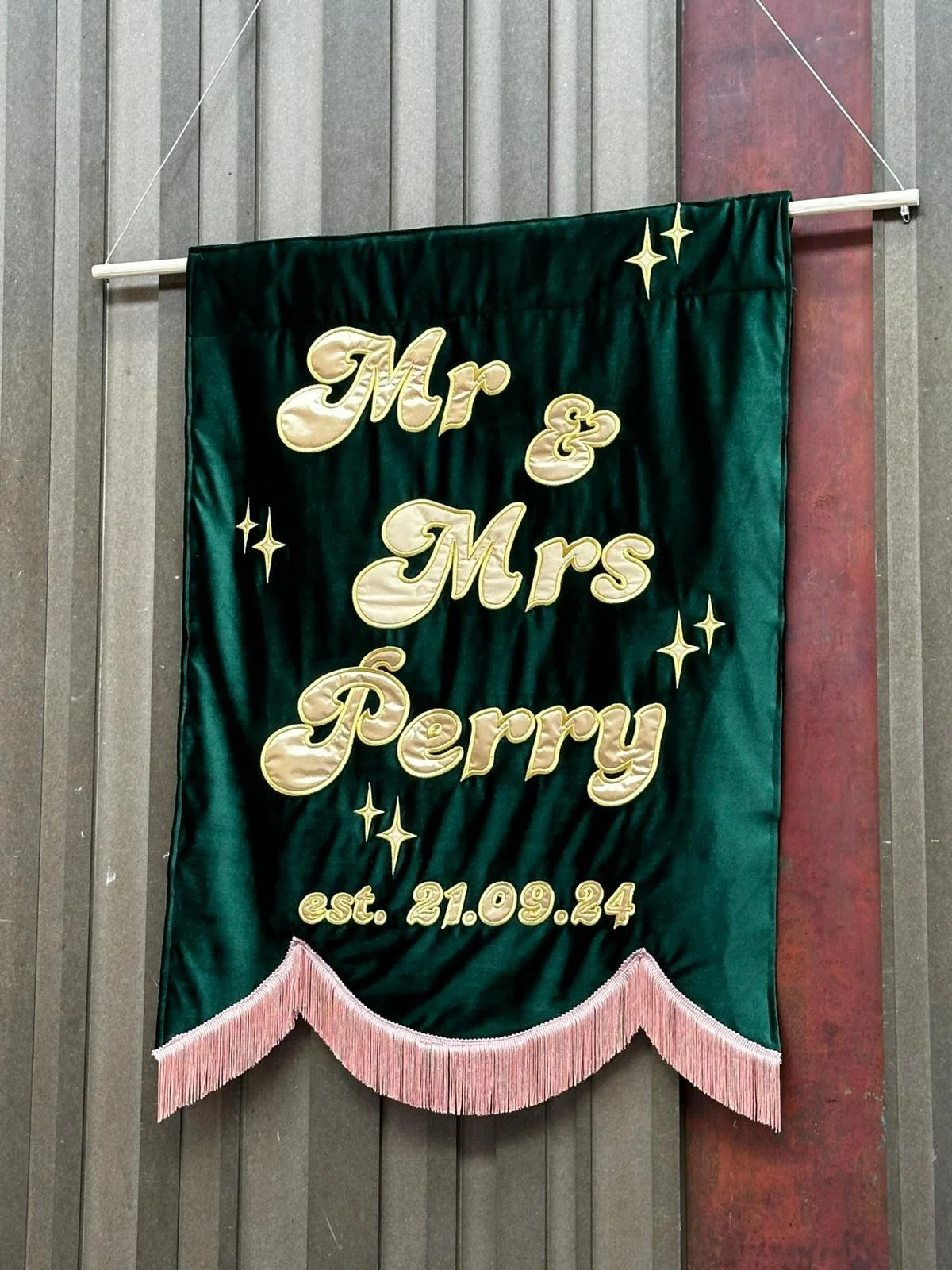 Custom Text Wall Banner