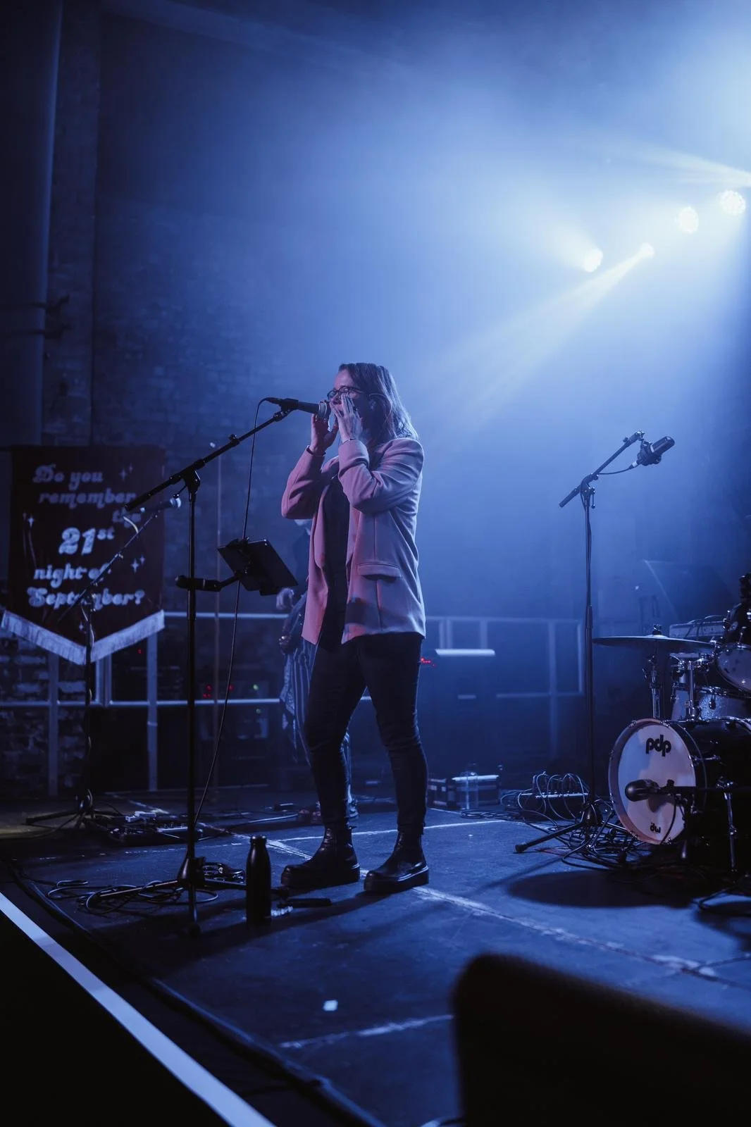 Live performance stage design - Personalised concert banners
