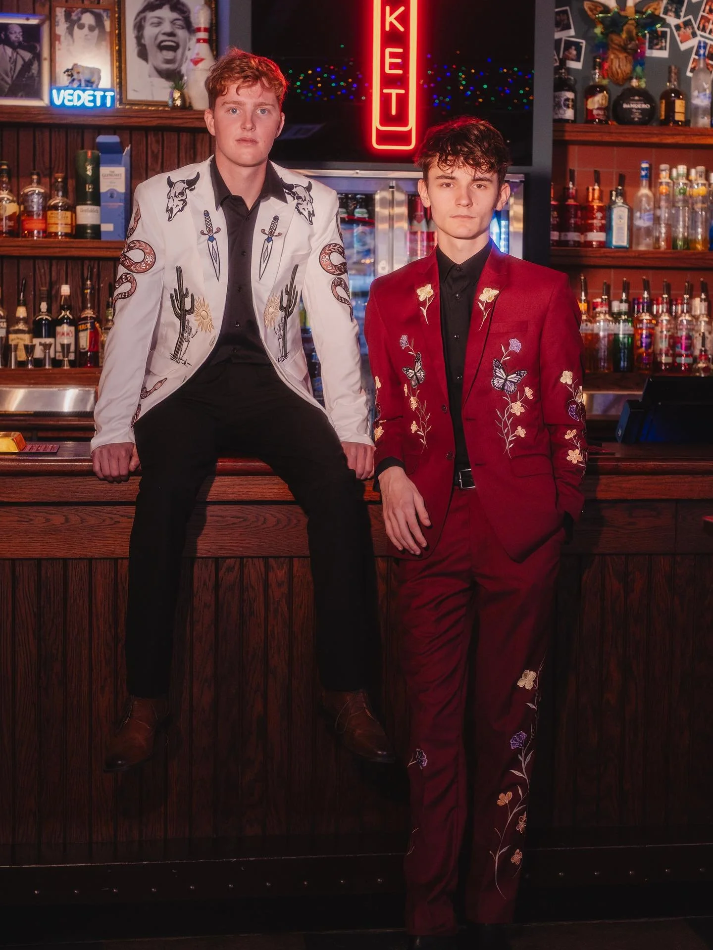 Ever turned up to the bar and someone&rsquo;s wearing the same outfit as you?⁣
Us neither.⁣
⁣
Because everything we create is one of a kind, designed and made in-house, just for you.⁣
⁣
Join our newsletter to be first in line when custom orders open.