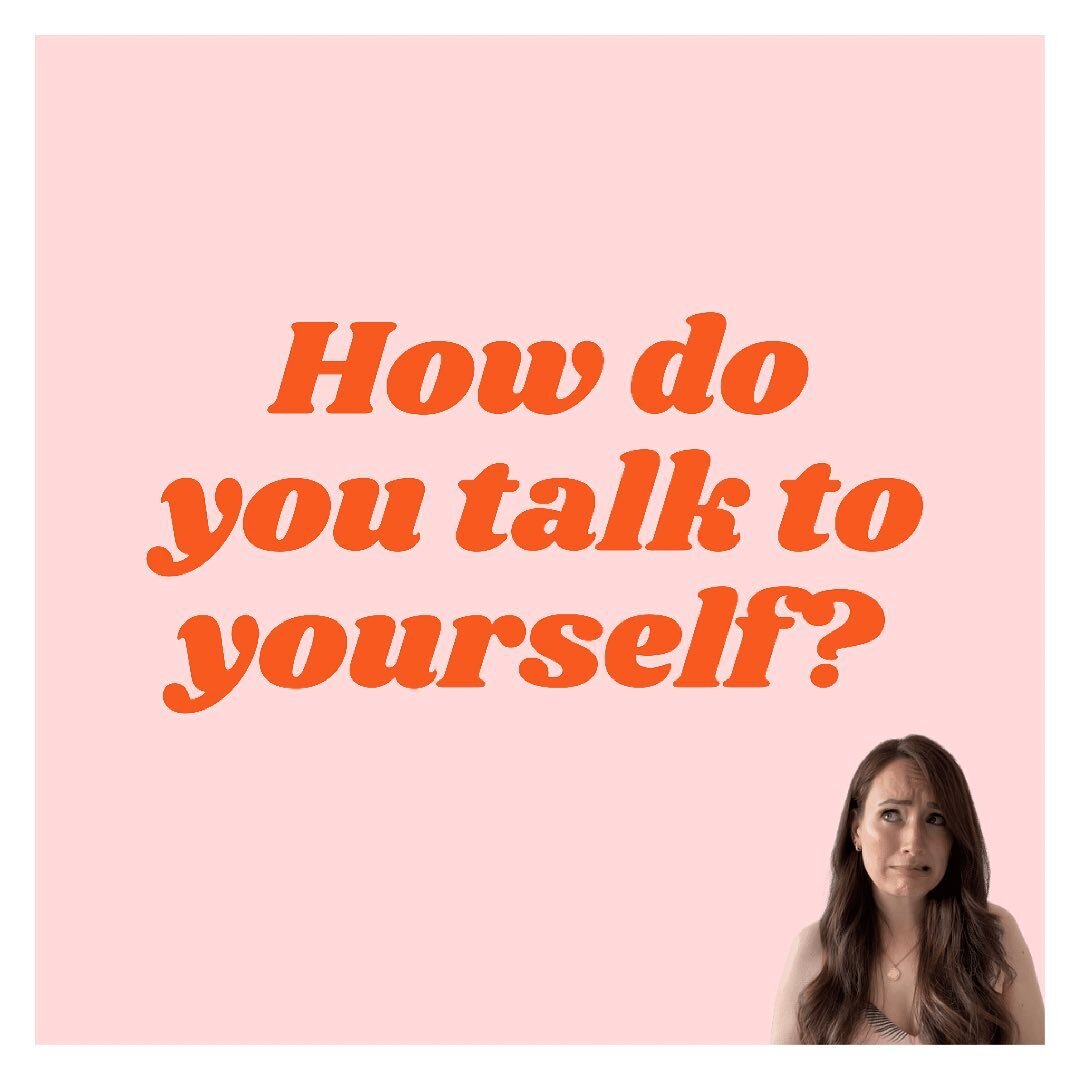 How do you talk to yourself? 

I&rsquo;m not talking about that rant you had last week when you were alone in your car. 😉 I mean that little inner voice that doesn&rsquo;t always want to be nice to you. 

That one that says &ldquo;you can&rsquo;t do