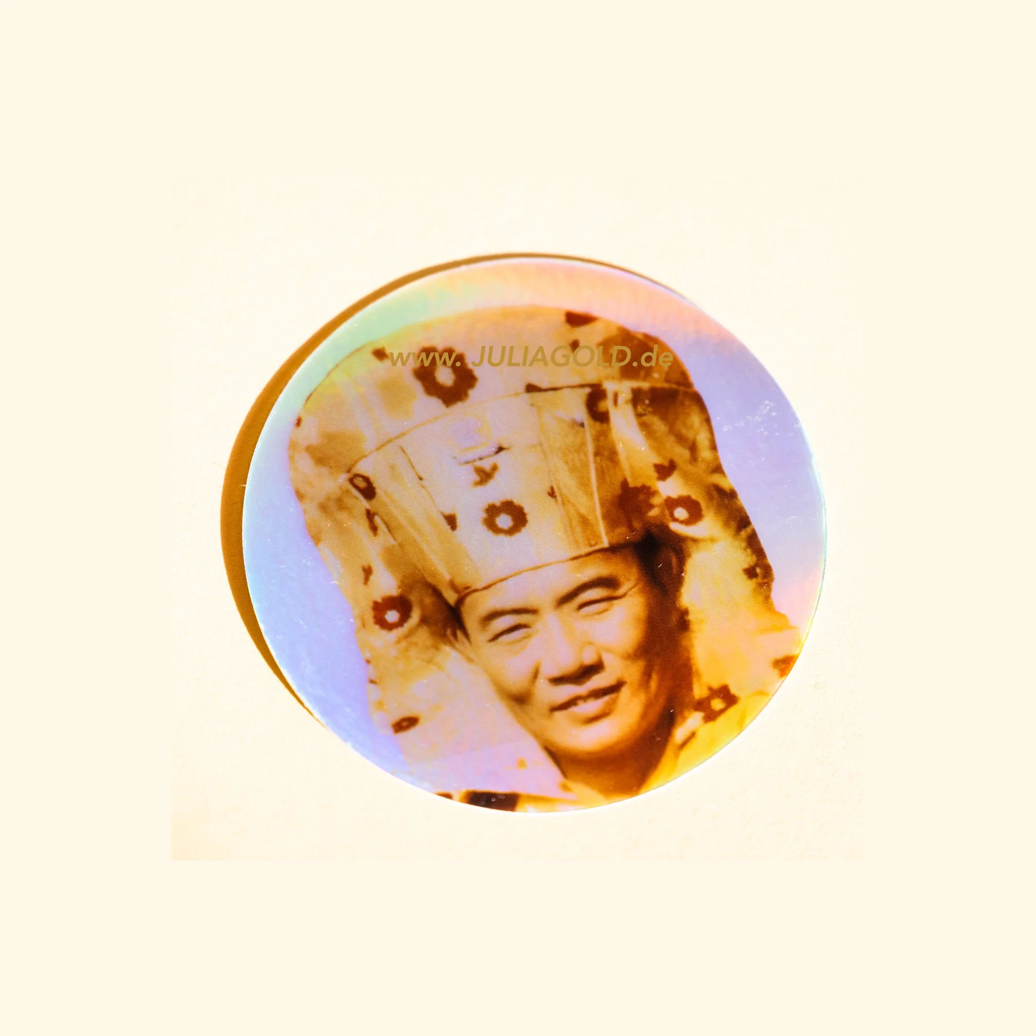 16th Karmapa sticker holographic julia gold-9779.jpg