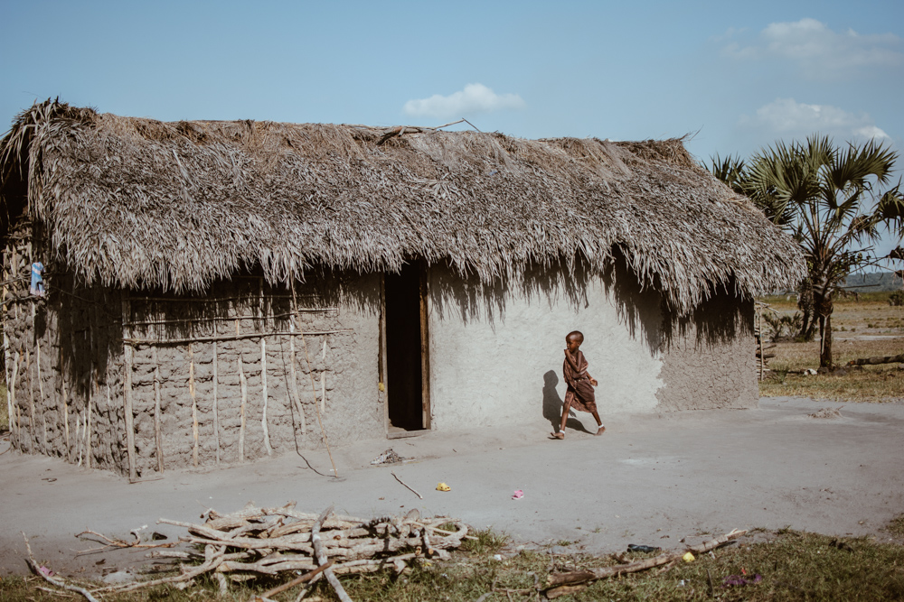 Maasai village in Tanzania 