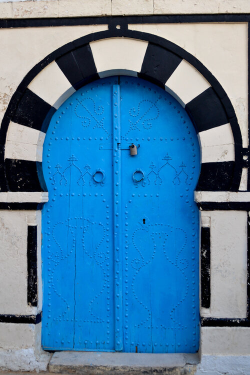 Tunisian door blue (Copy)