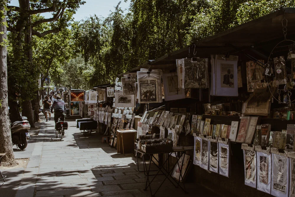 Booksellers on the Seine  (Copy)