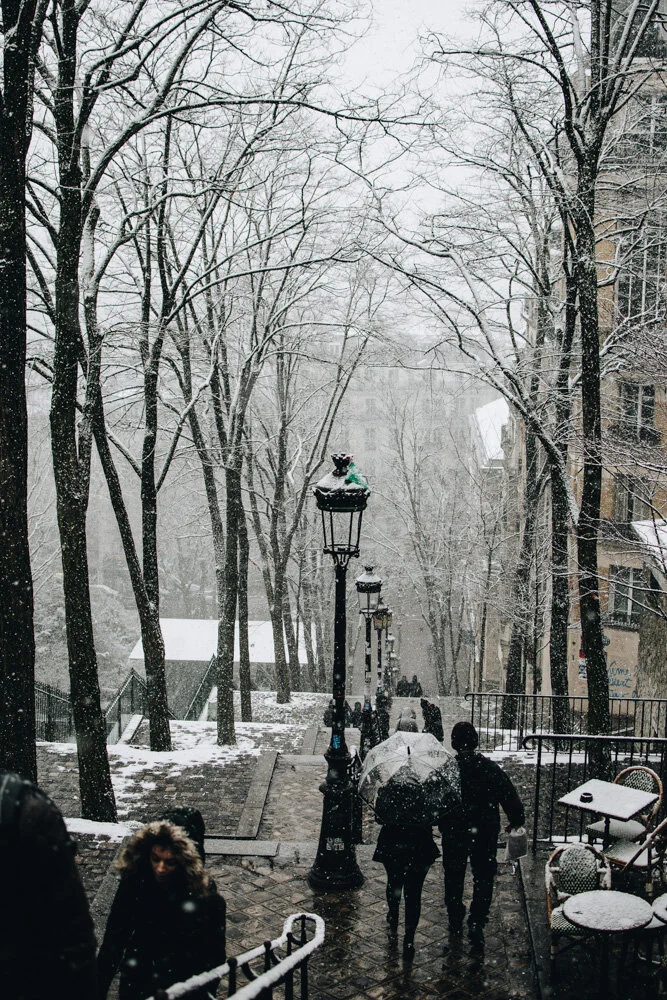 Snow in Montmartre (Copy)