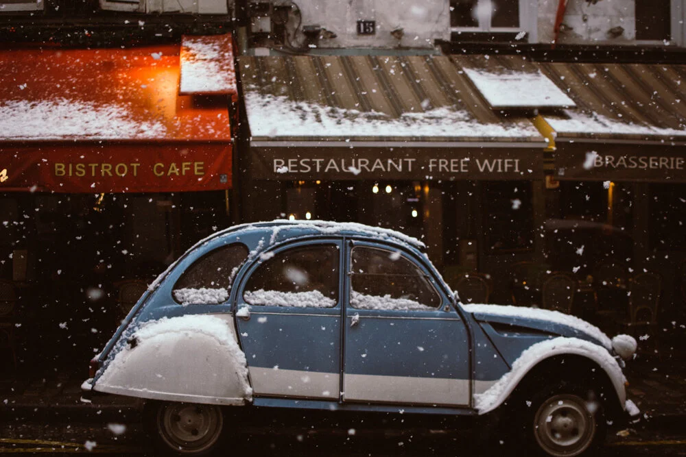 Winter Scene in Paris (Copy)