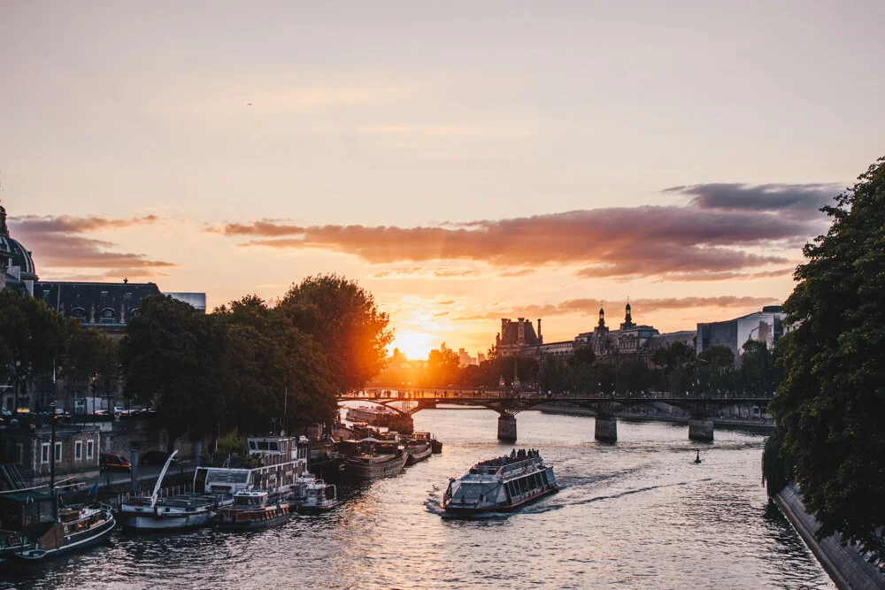 Sunset over the Seine (Copy)
