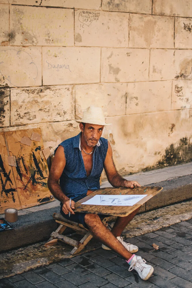 Artist in Havana (Copy)