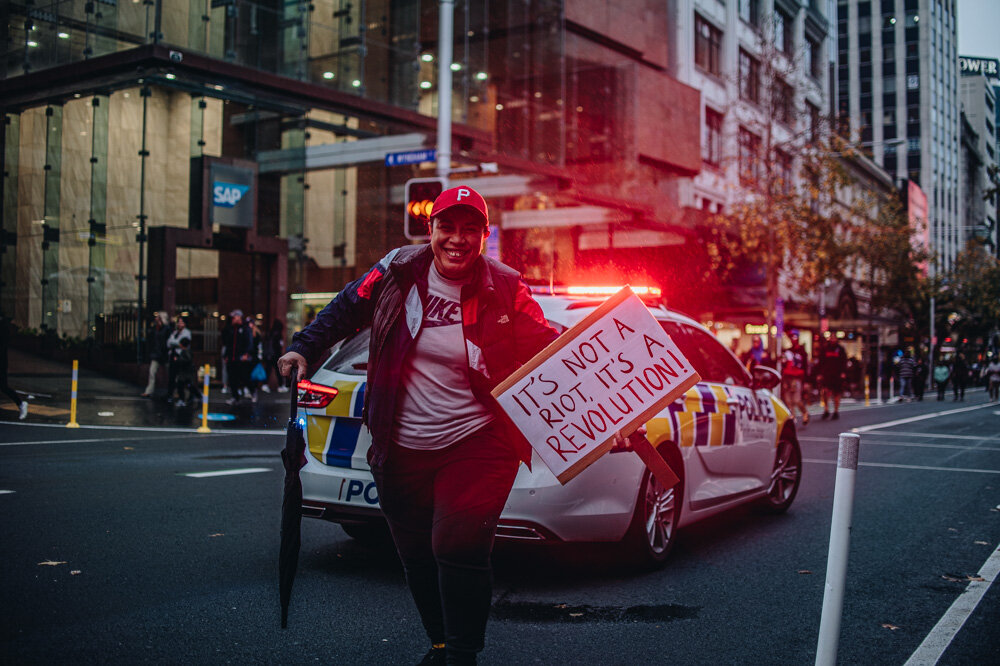 Black Lives Matter March Auckland