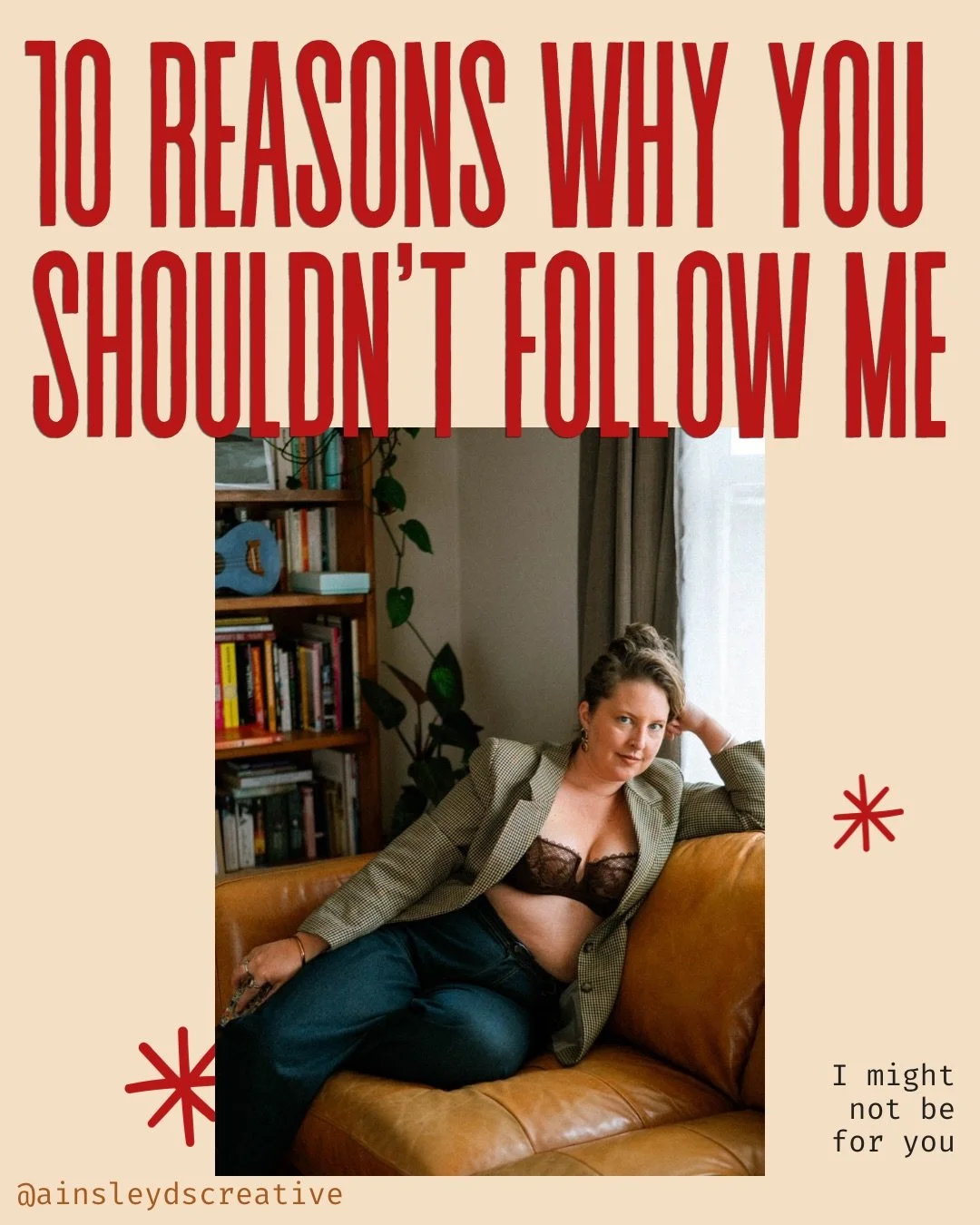 In the last few weeks I&rsquo;ve had DOZENS of people unfollow me&hellip;. And honestly, that&rsquo;s okay! 

My content has changed dramatically from who I used to be, and not everyone will be on board with these new changes. Becoming chronically il