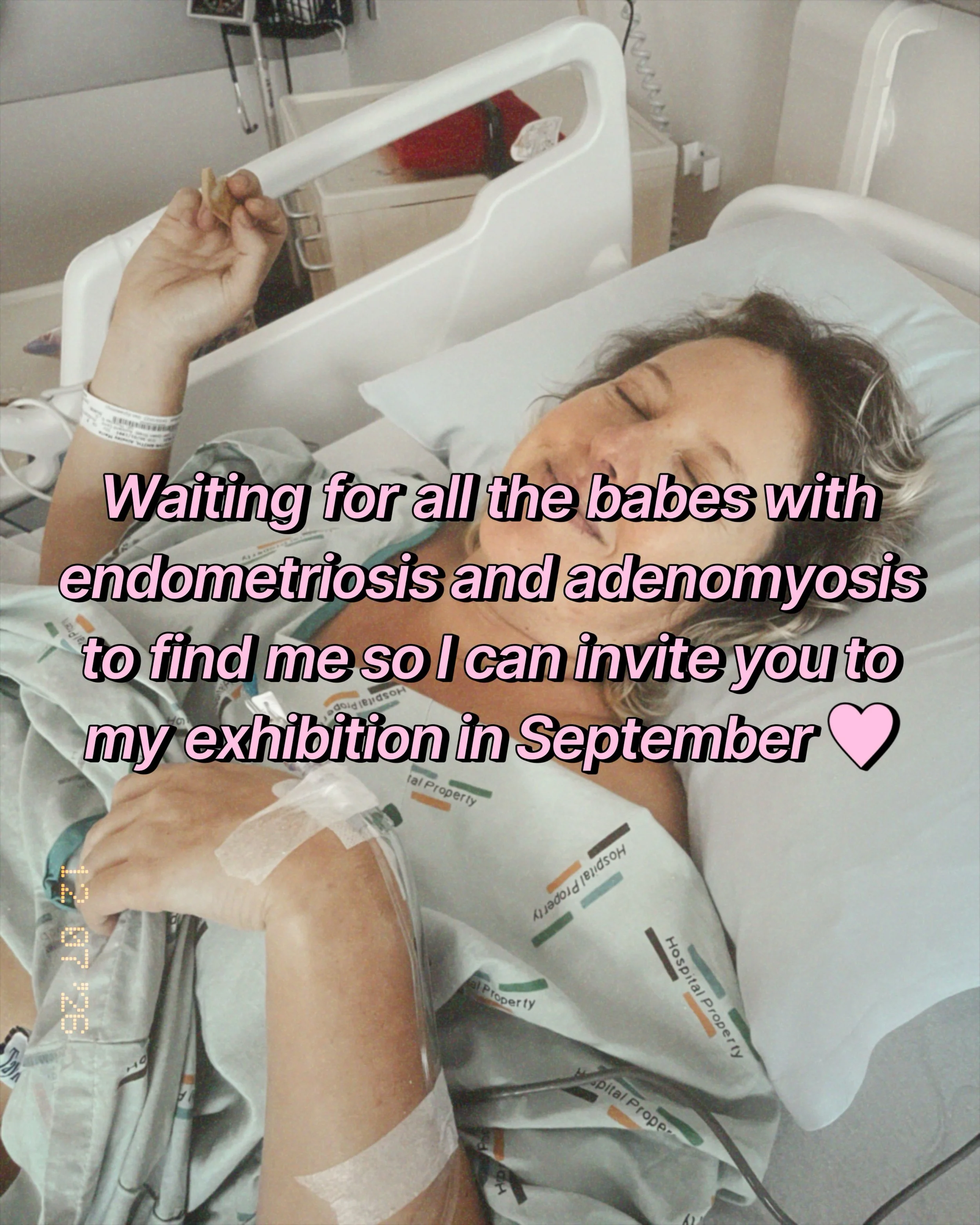 I can&rsquo;t wait to meet you all in person 🩷

8 to 13 September 2026 
Thistle Hall Community Gallery 293 Cuba Street, Wellington Free/Koha entry 

Let make this invisible illness un-ignorable 💛