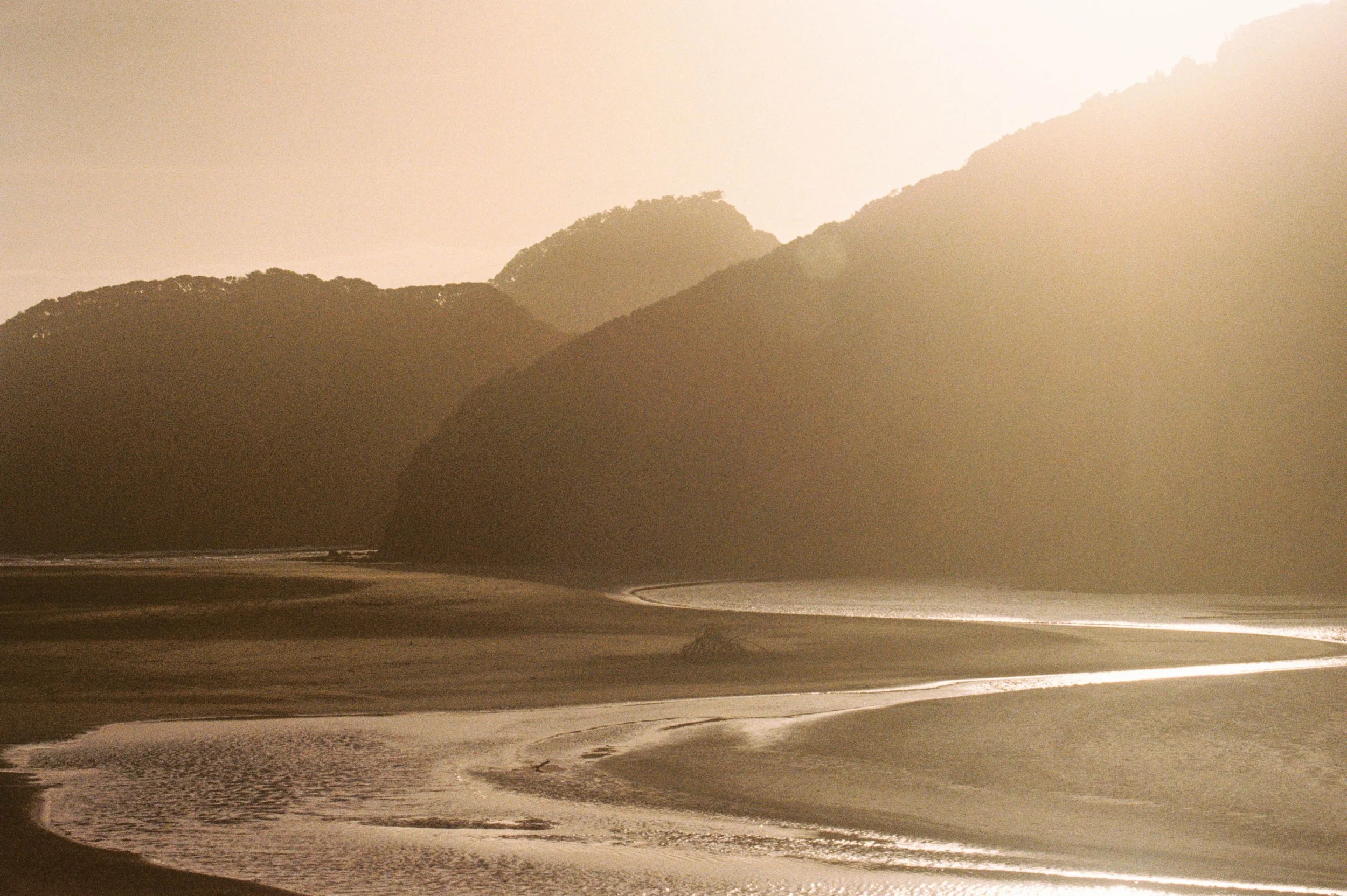 travel art prints for sale by auckland photographer Bethells beach New Zealand