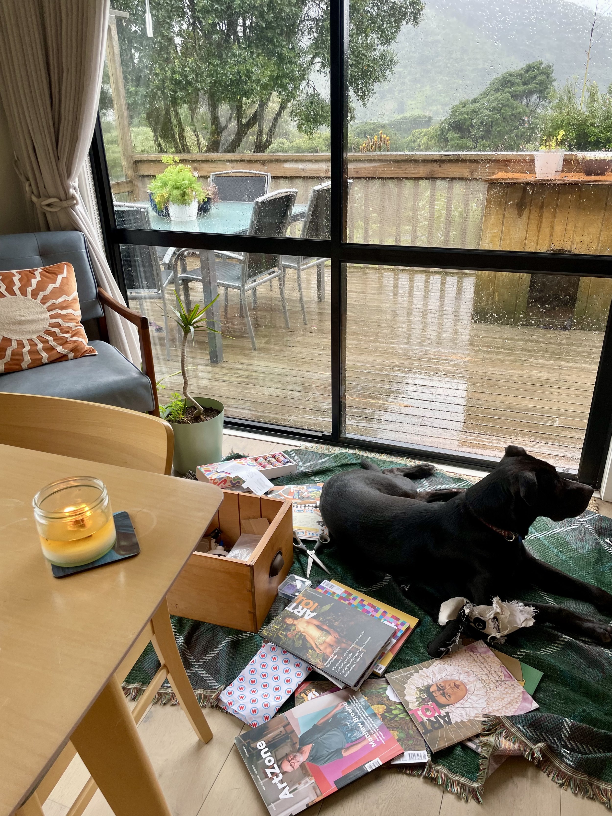 Scrapbook page with photos, pressed flowers, and handwritten notes, memory keeping as creative self-care