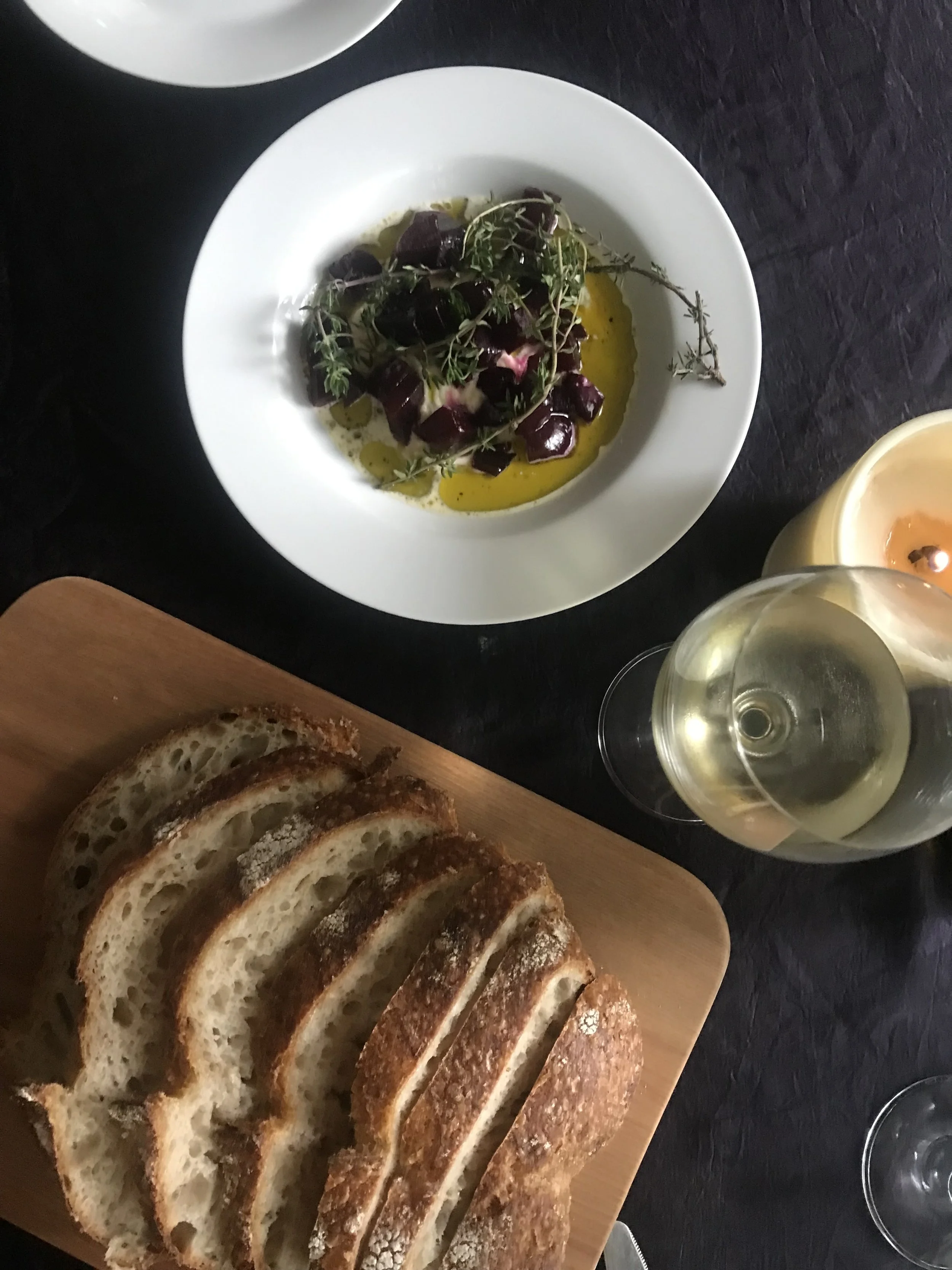 Cooking and baking is a great creative way when energy is a bit low.