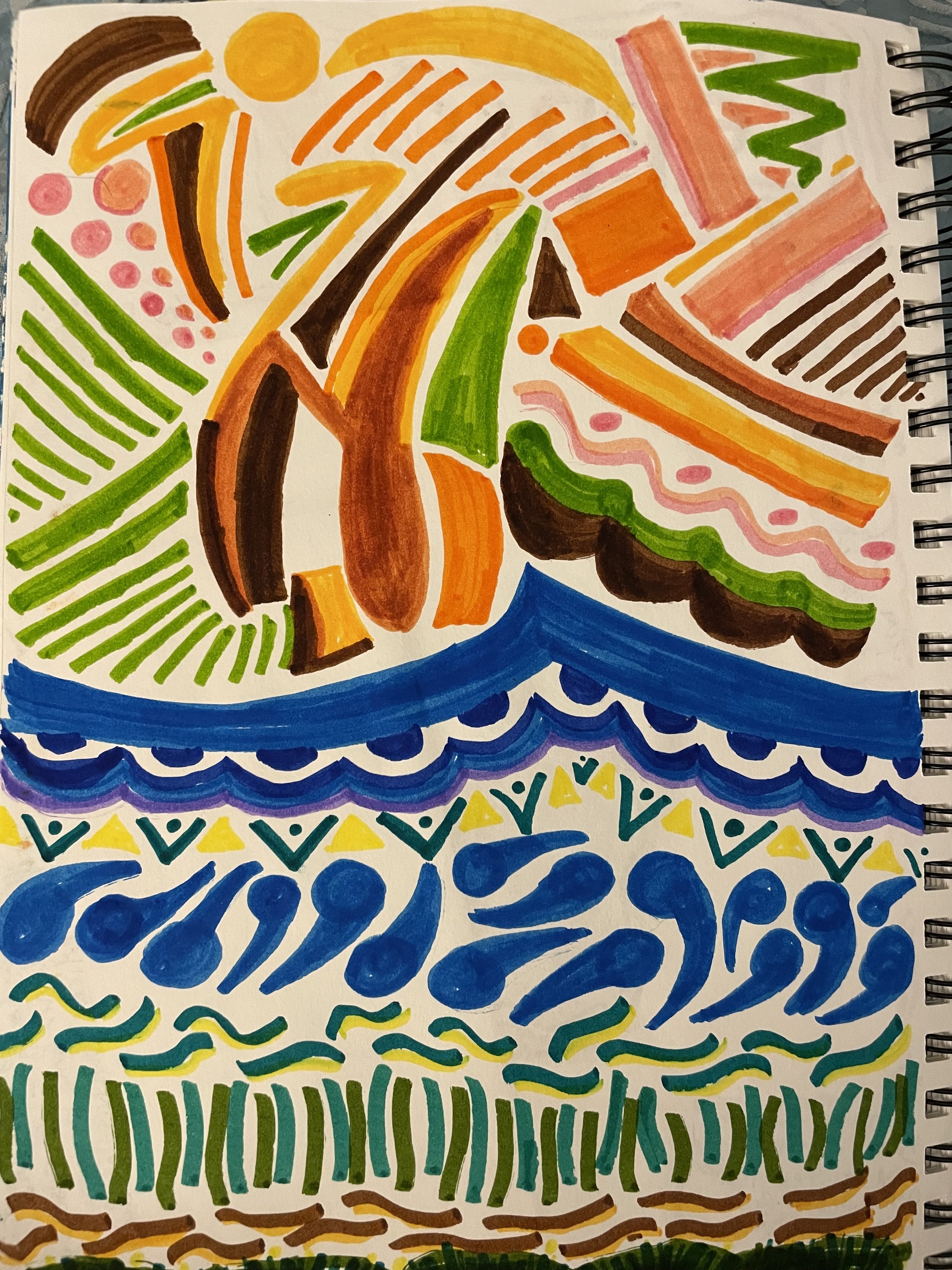 Low energy creativity healing art ideas by Ainsley DS Creative.