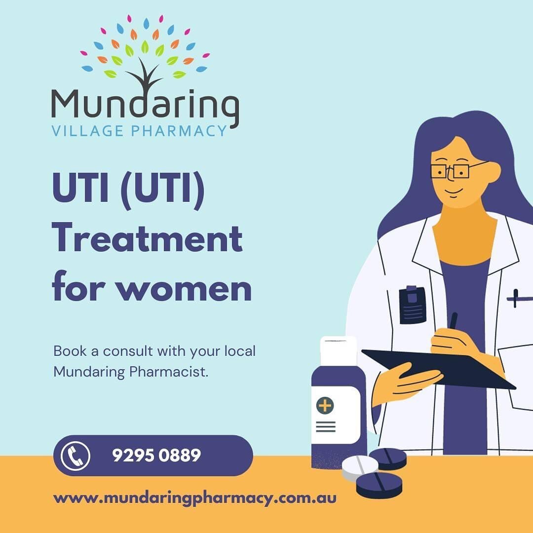 Do you know we offer consults and treatment for Urinary Tract Infections, without the wait of having to see your Doctor? Simply call or book online, or pop into store so we may help you.

www.mundaringpharmacy.com.au