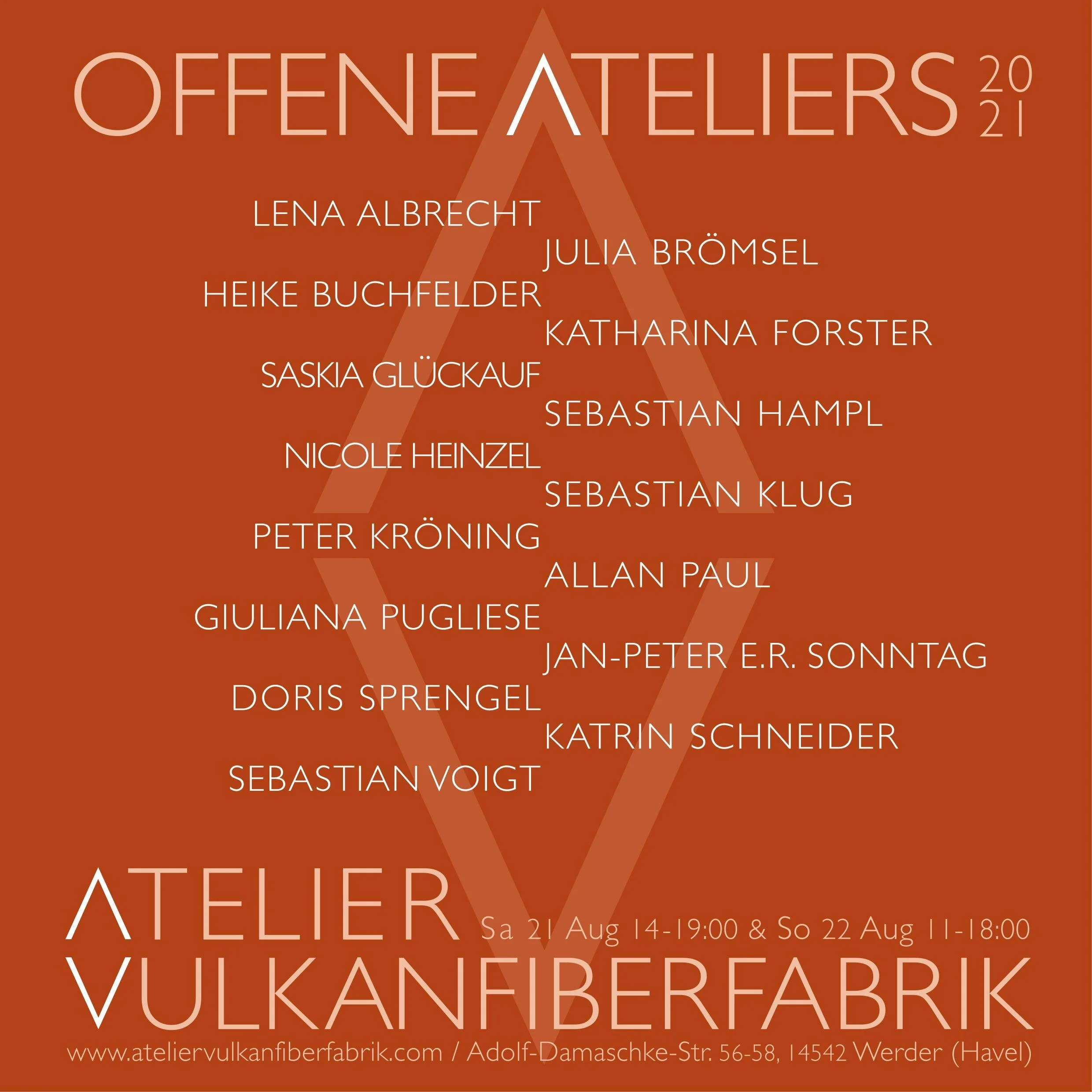 TAG DER OFFENEN ATELIERS BRANDENBURG 2021