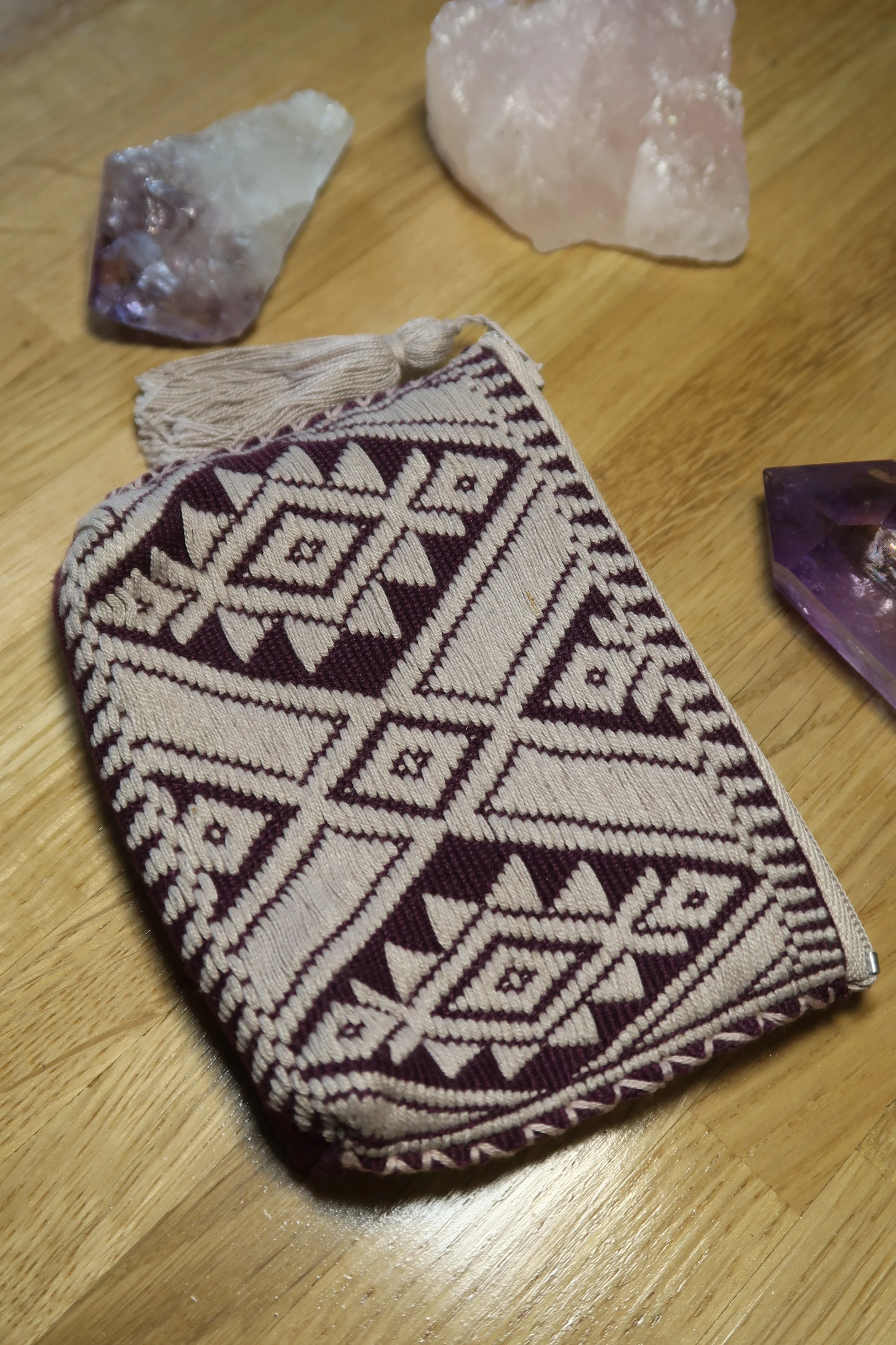 Handmade Pouch - Chiapas Mexico - Small padded