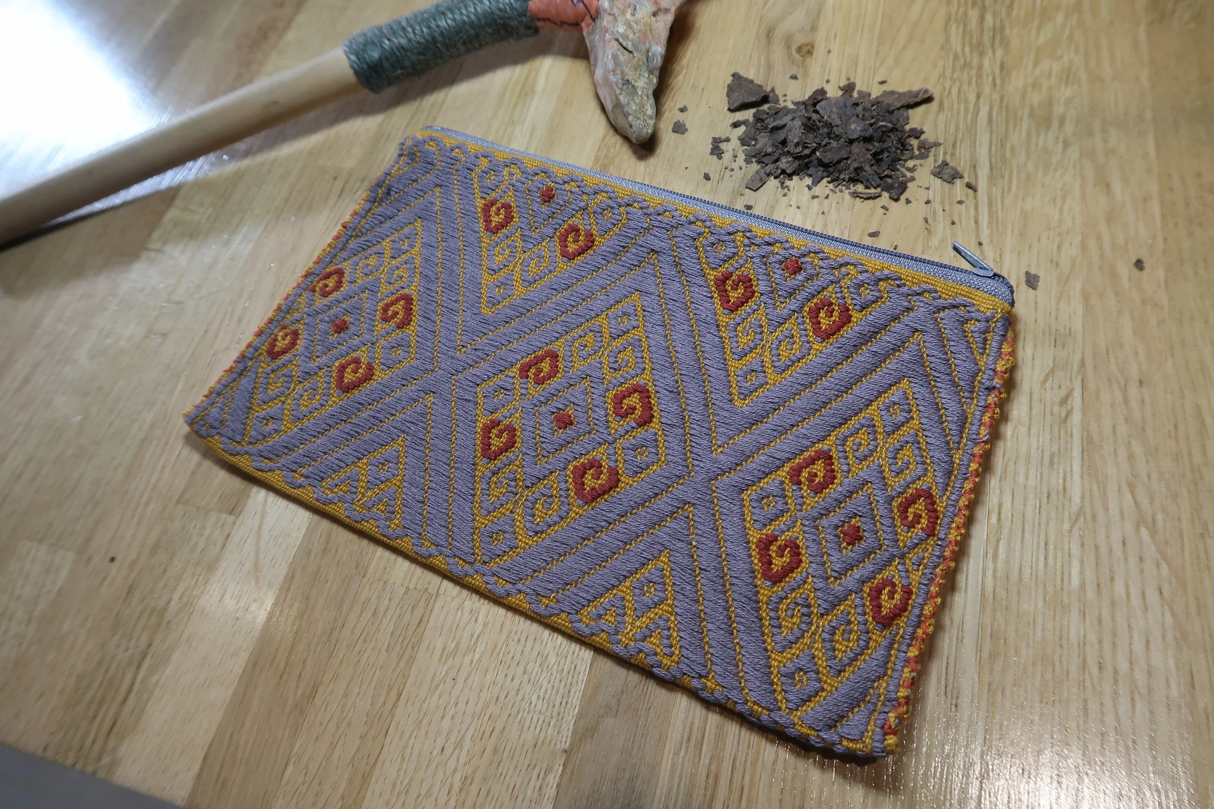 Handmade Pouch - Chiapas Mexico - Large