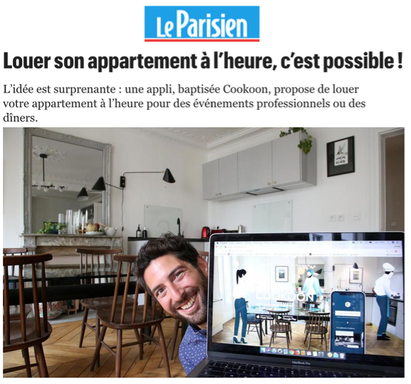 #relationspresse #amelieorio #cookoon #leparisien