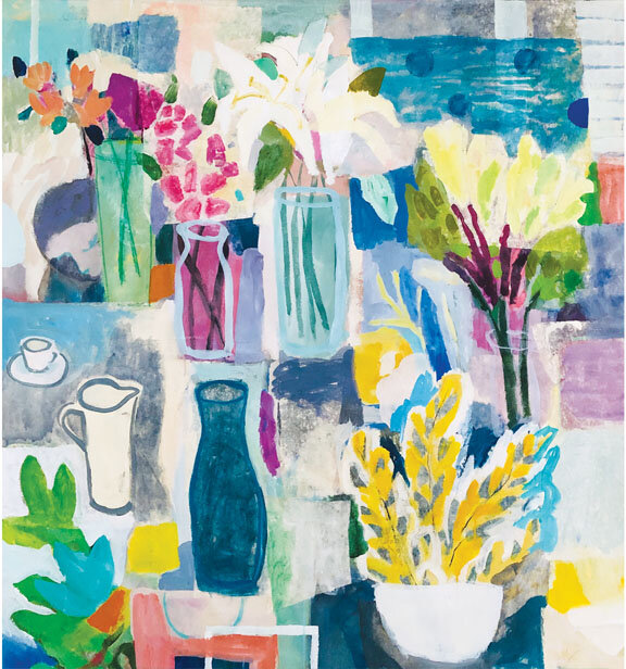 Still Life Near The Sea 60" x 56"