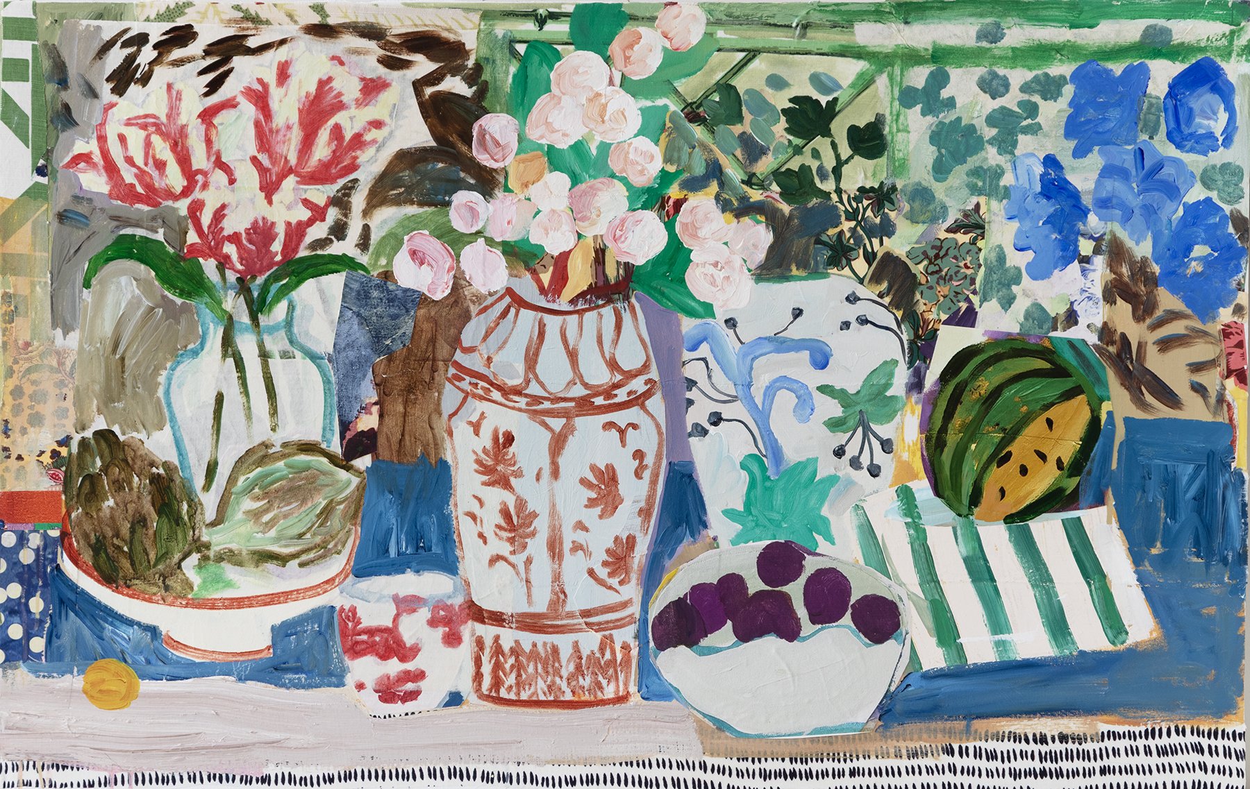 Sky Hoyt Lunch In The Garden 30 x 48.jpg