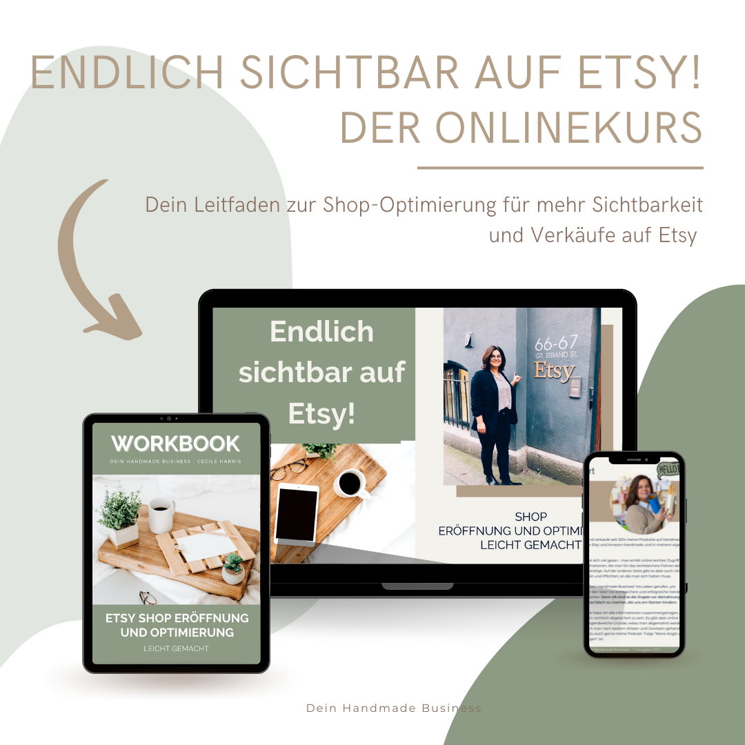 Digitale Produkte bei Etsy verkaufen — Dein Handmade Business
