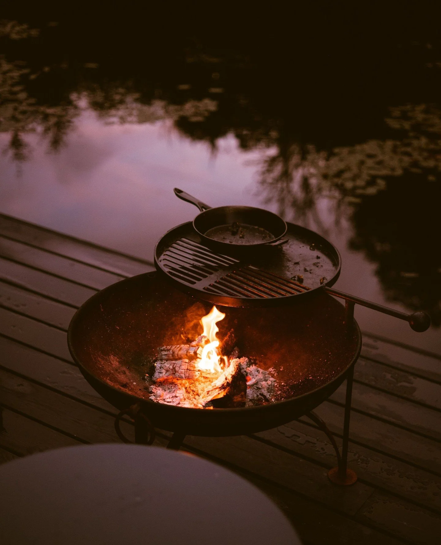 The fire pit at Ebba is perfect if you're up for trying some outdoor cooking!⁠
⁠
Find out more over at our website!⁠
⁠
#ebba
