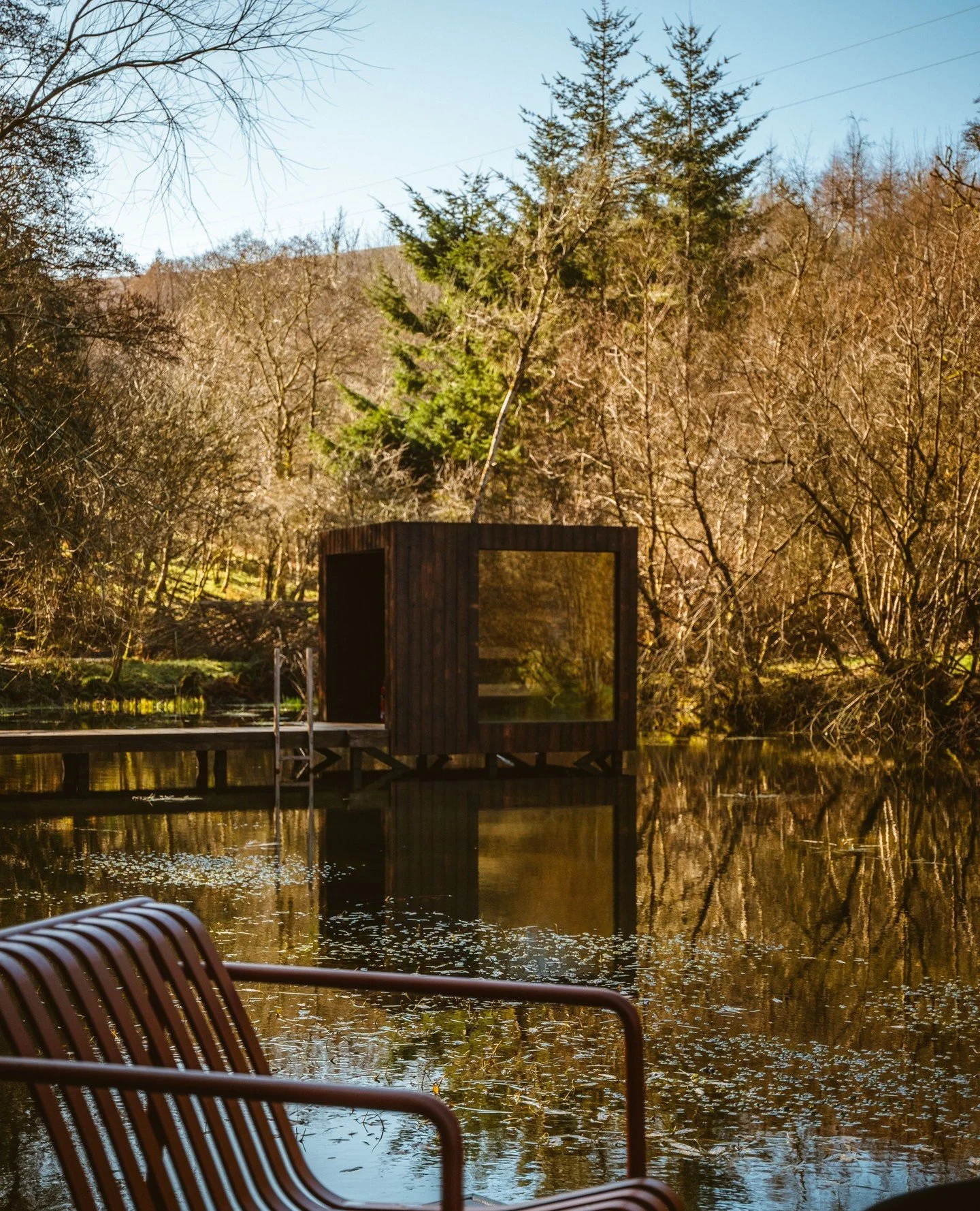 Each of our 3 cabins come with it's own private sauna, yours to enjoy for your entire stay.