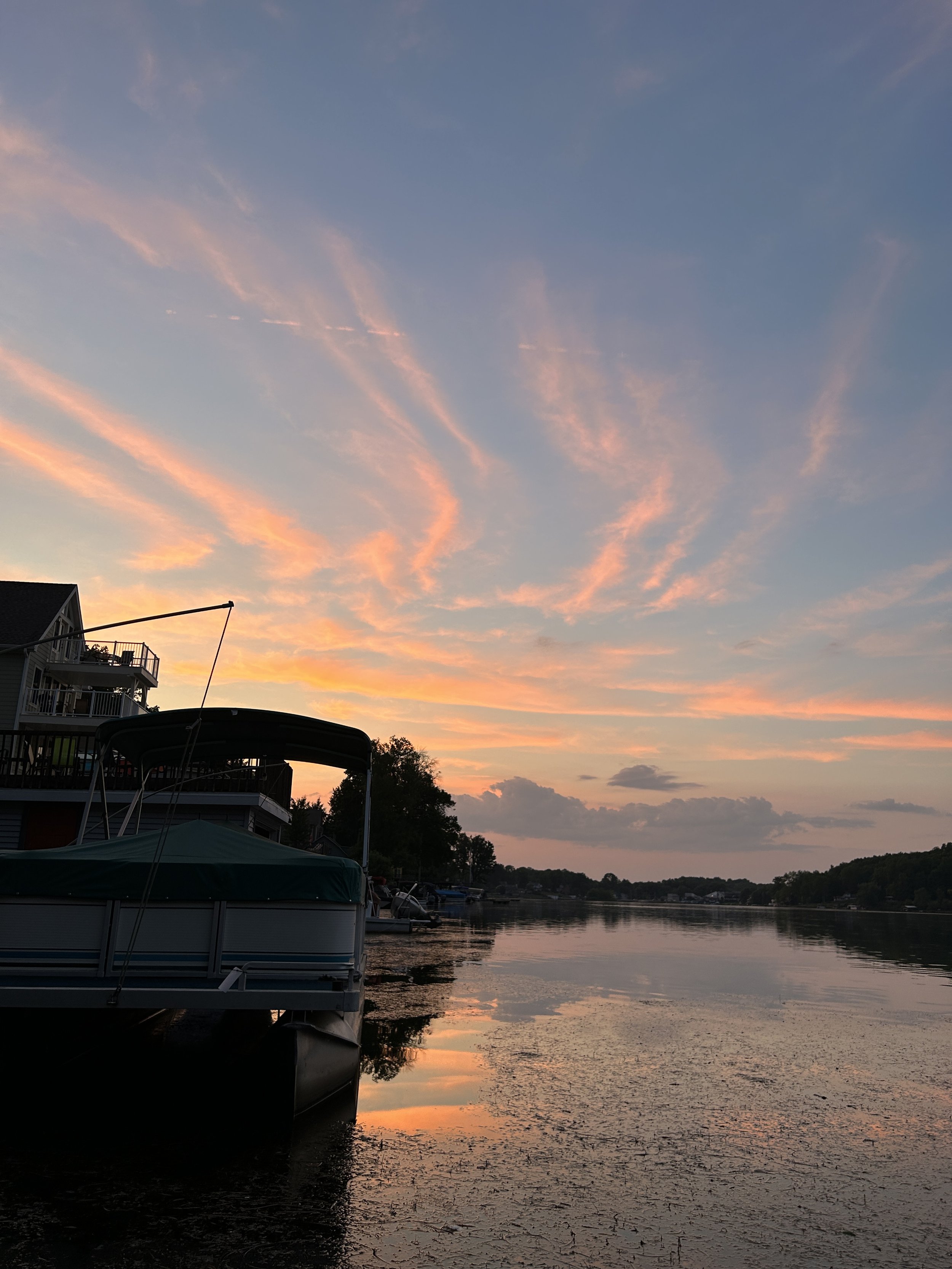Findley Lake NY sunset.JPG