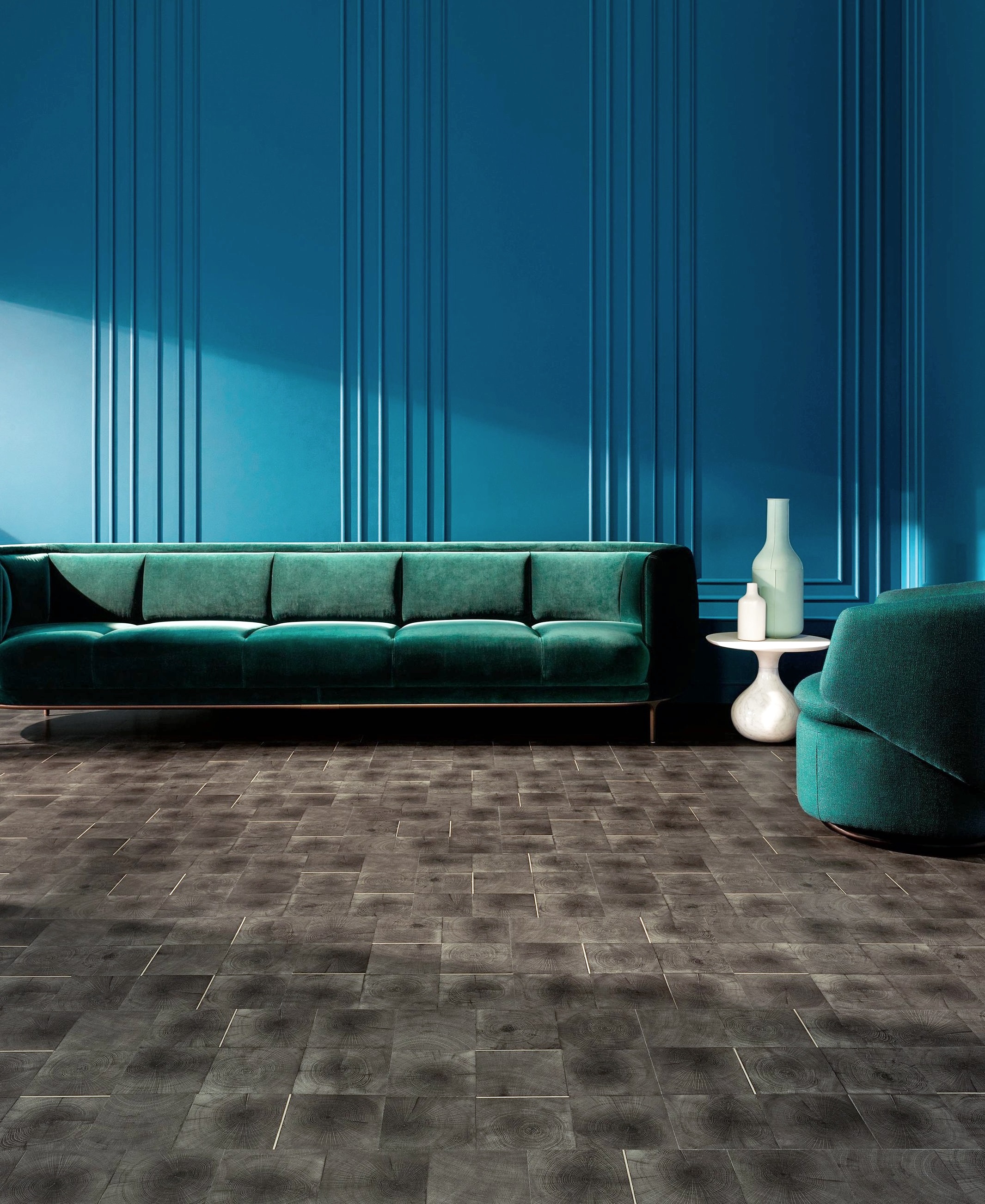  Customize your Space with LVT that provides the “wood-look” with significantly more protection 