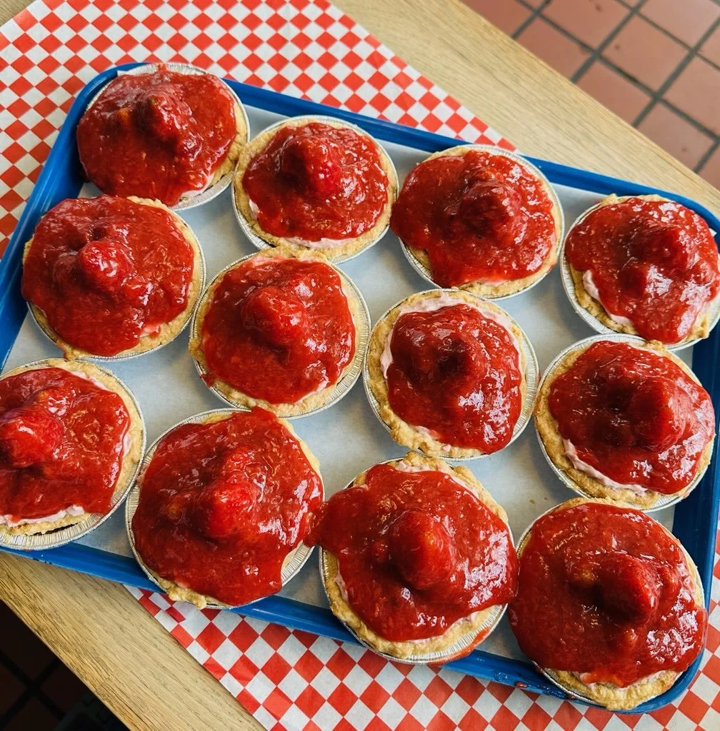 3" Strawberry Tartlets