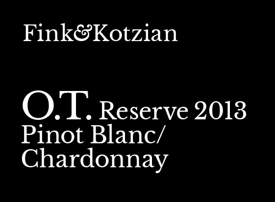 O.T. Reserve 2013