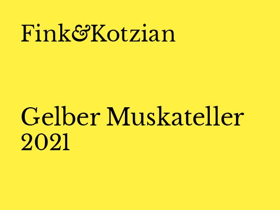 Gelber Muskateller 2021 — Fink&Kotzian