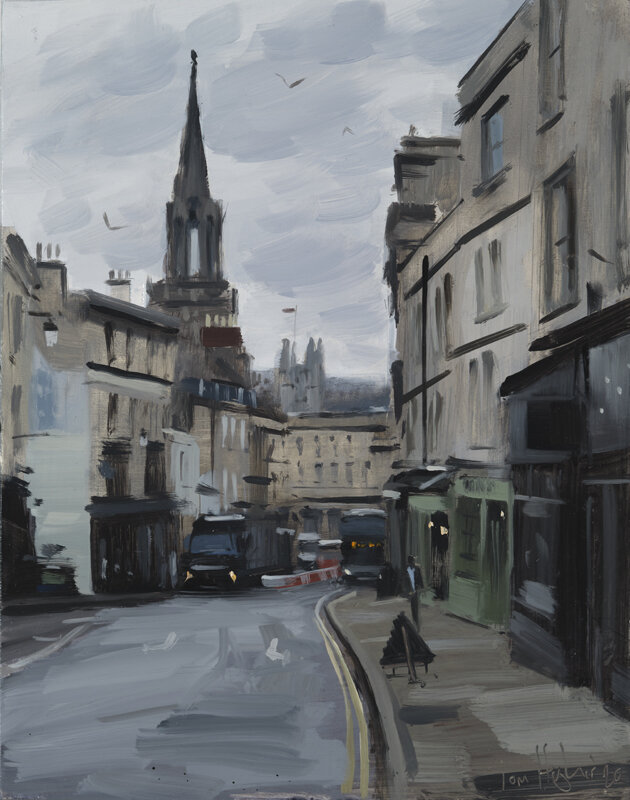 Broad Street from Lansdown Rd, Bath