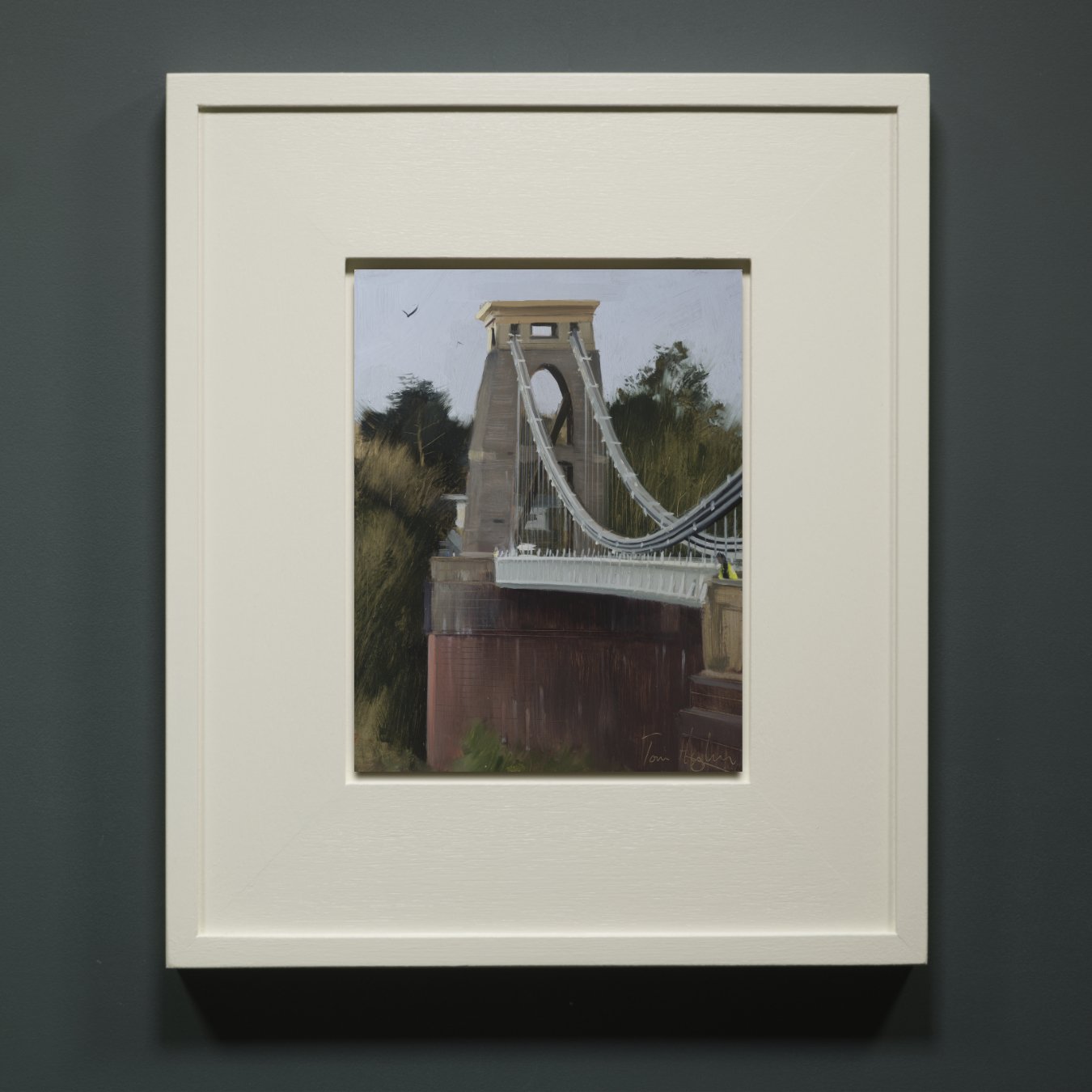 Clifton Suspension Bridge from the viewpoint, September FRAMED.jpg