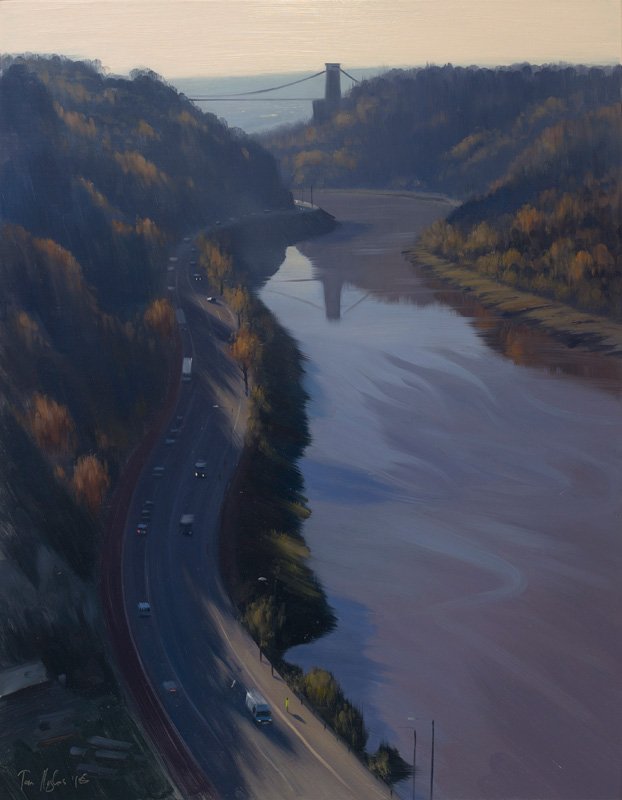 Avon Gorge at dawn, November